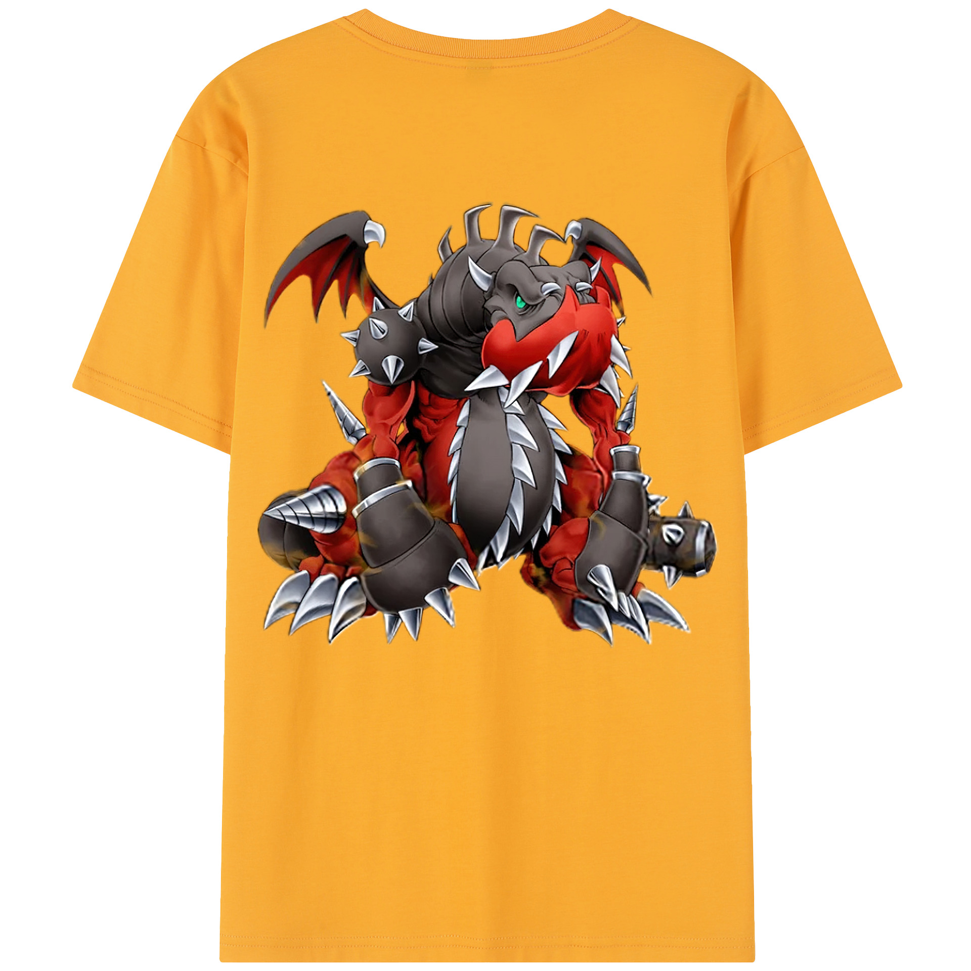 （画像用） 遊☆戯☆王 Yu-Gi-Oh! 綿100％半袖Tシャツ（背面プリント）