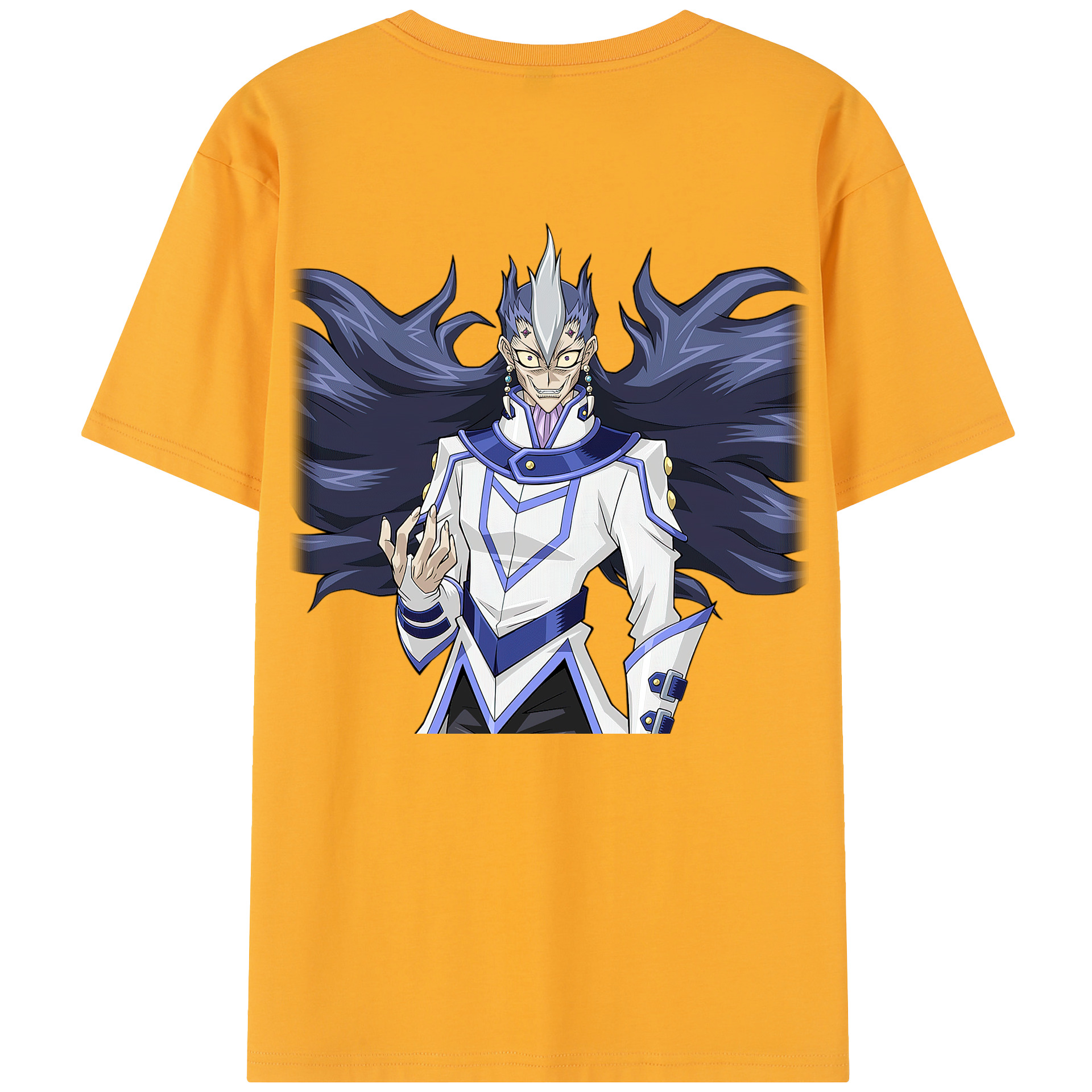 （画像用） 遊☆戯☆王 Yu-Gi-Oh! 綿100％半袖Tシャツ（背面プリント）
