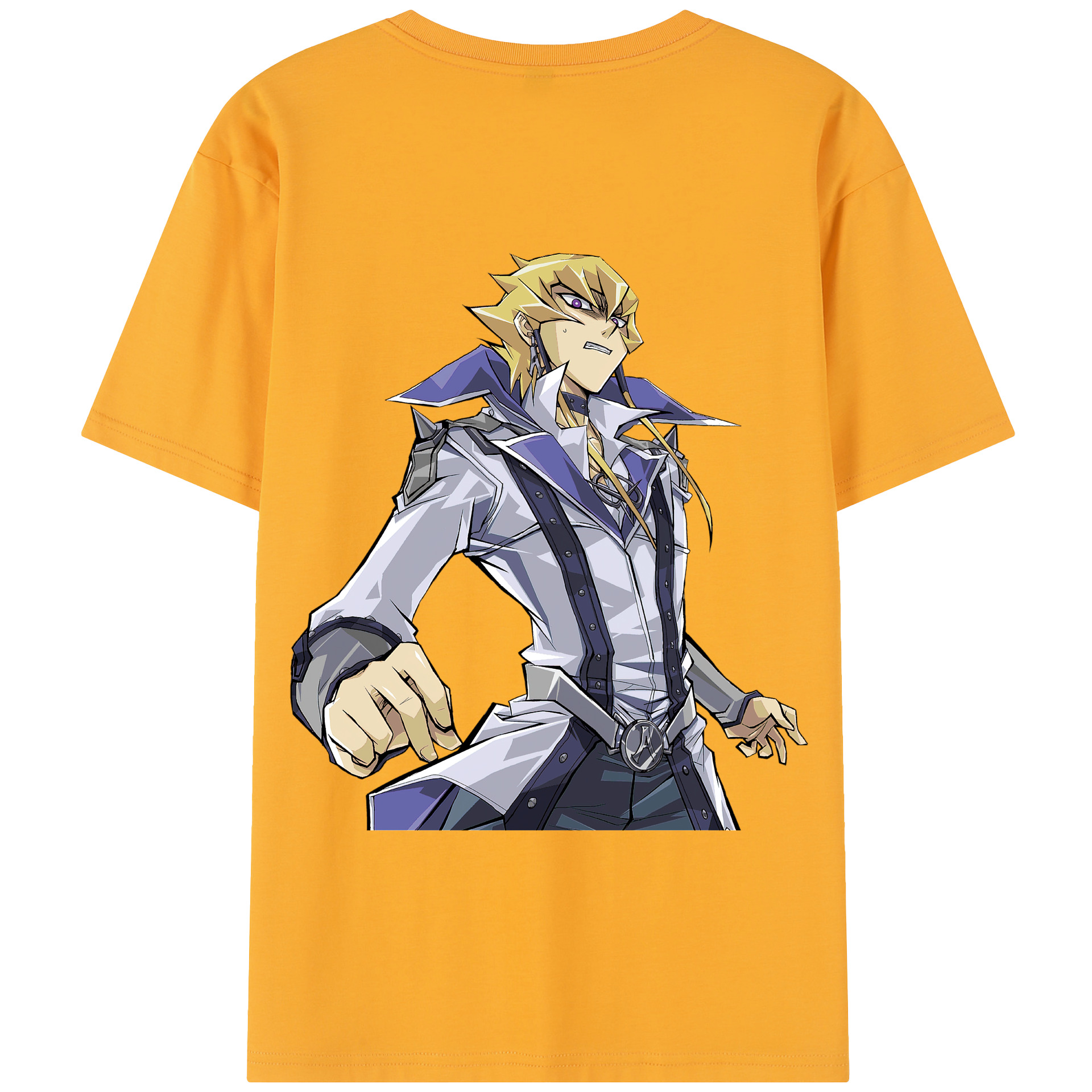 （画像用） 遊☆戯☆王 Yu-Gi-Oh! 綿100％半袖Tシャツ（背面プリント）