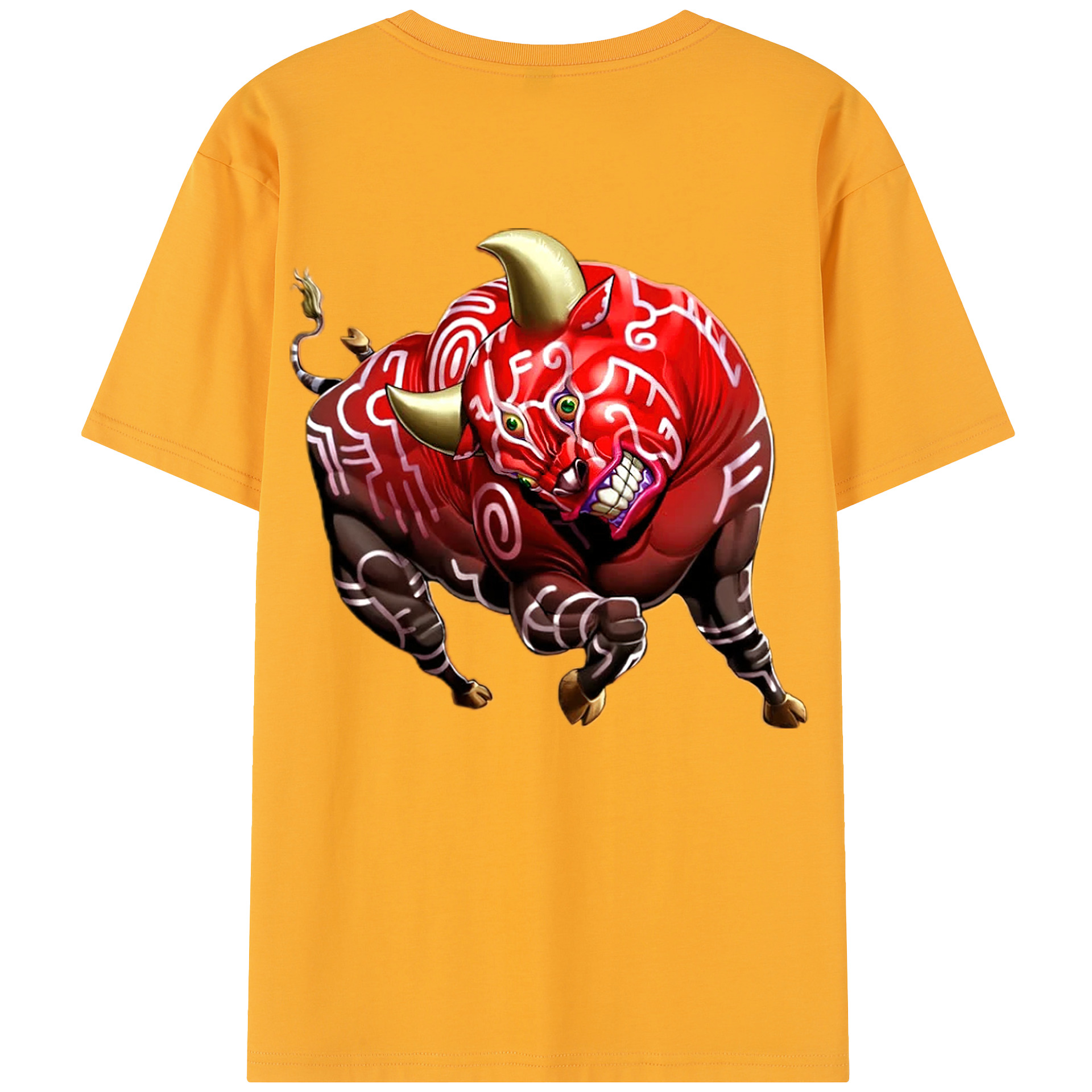 （画像用） 遊☆戯☆王 Yu-Gi-Oh! 綿100％半袖Tシャツ（背面プリント）