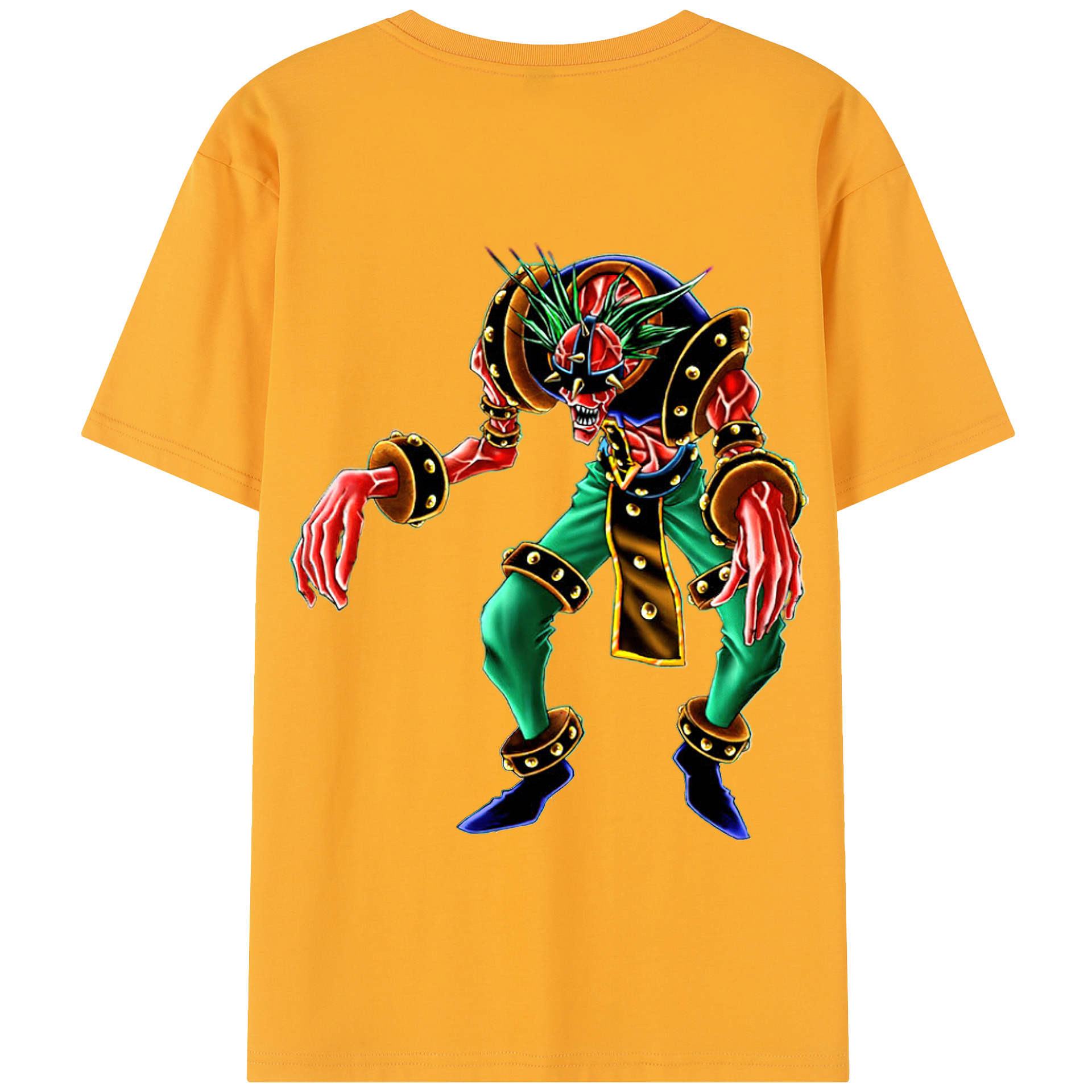 （画像用） 遊☆戯☆王 Yu-Gi-Oh! 綿100％半袖Tシャツ（背面プリント）