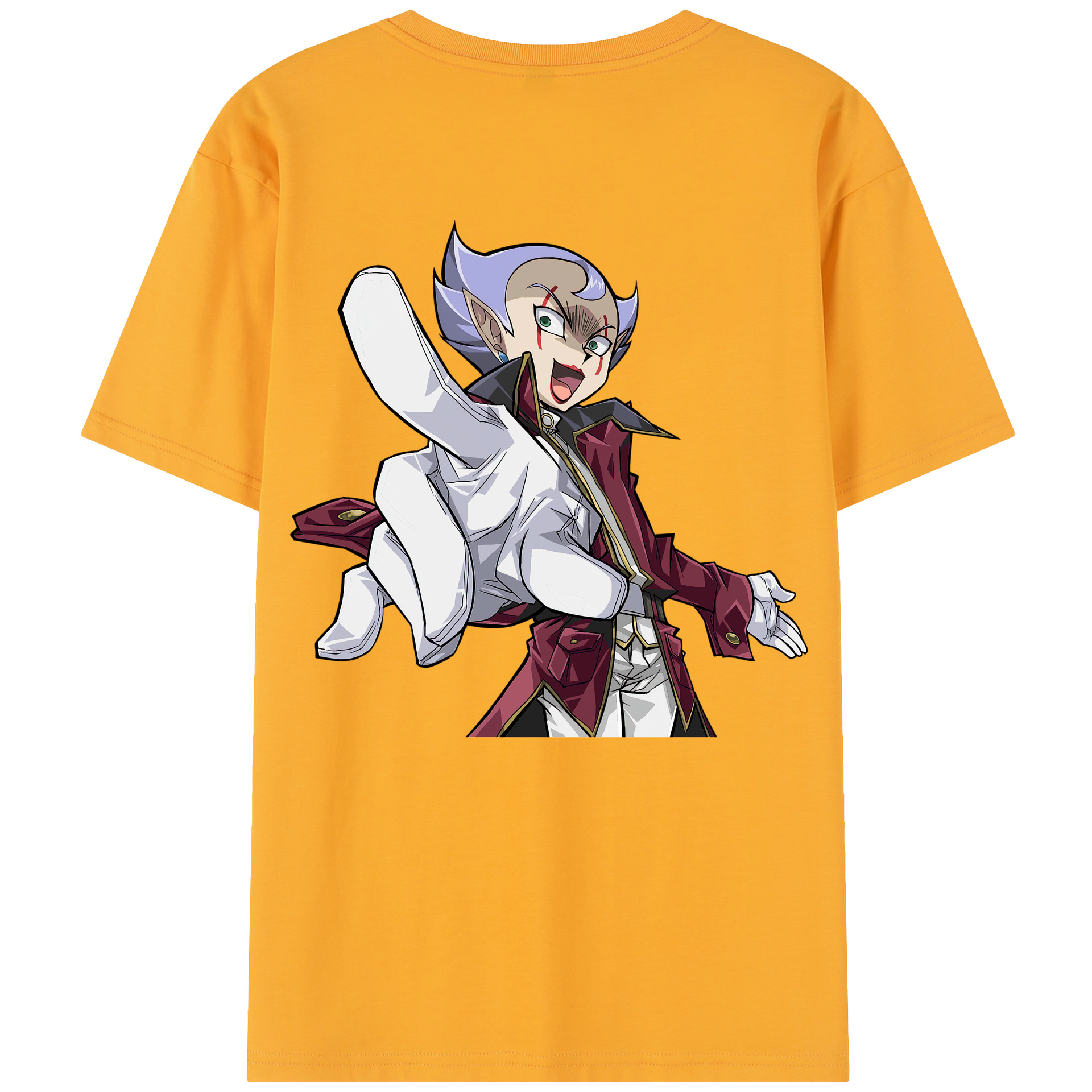 （画像用） 遊☆戯☆王 Yu-Gi-Oh! 綿100％半袖Tシャツ（背面プリント）