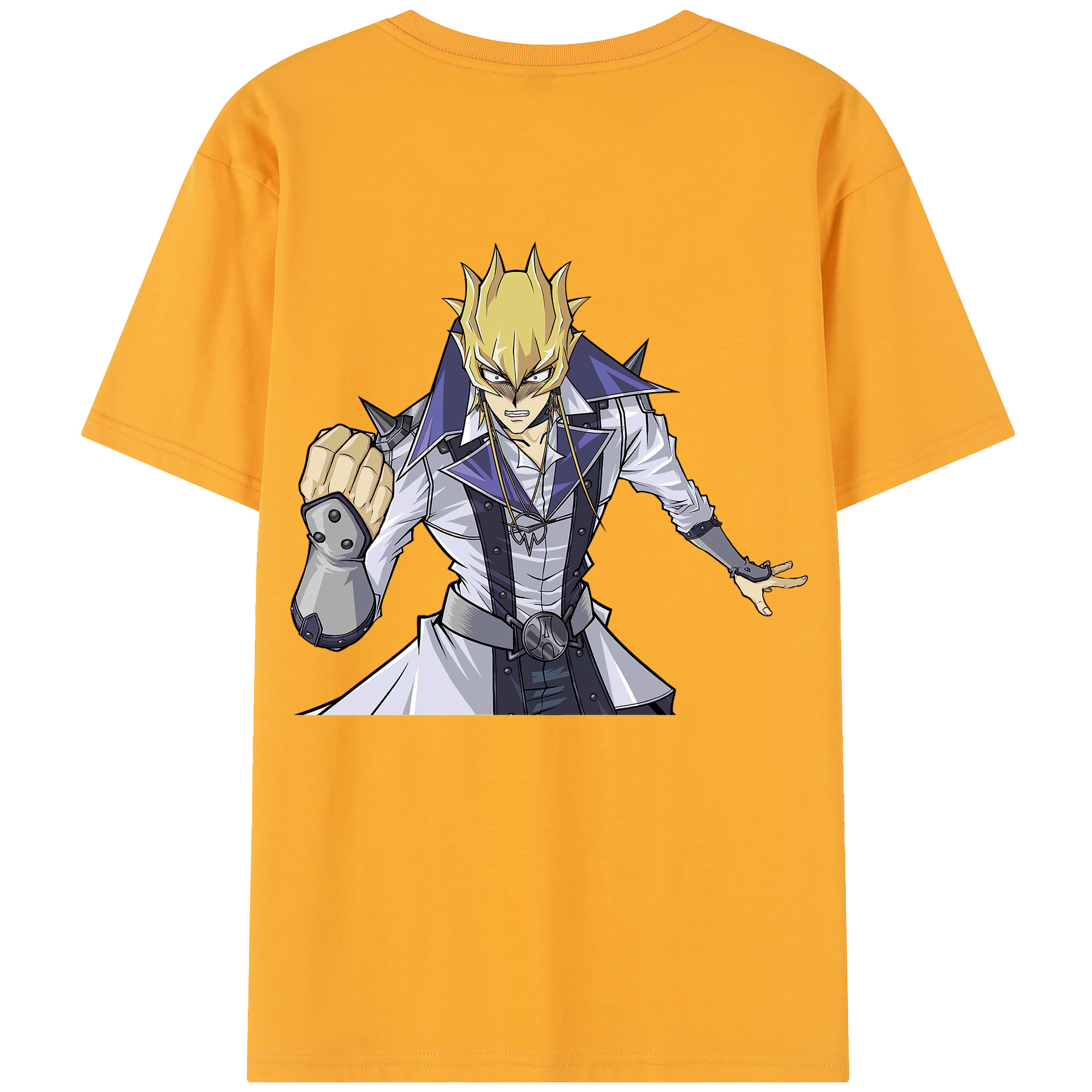 （画像用） 遊☆戯☆王 Yu-Gi-Oh! 綿100％半袖Tシャツ（背面プリント）