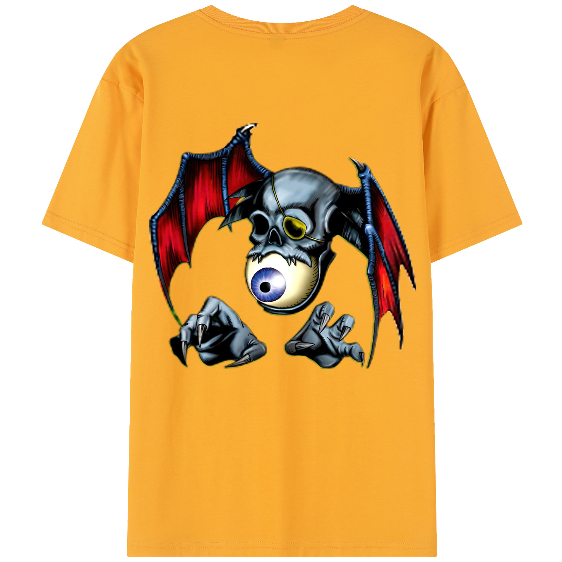 （画像用） 遊☆戯☆王 Yu-Gi-Oh! 綿100％半袖Tシャツ（背面プリント）