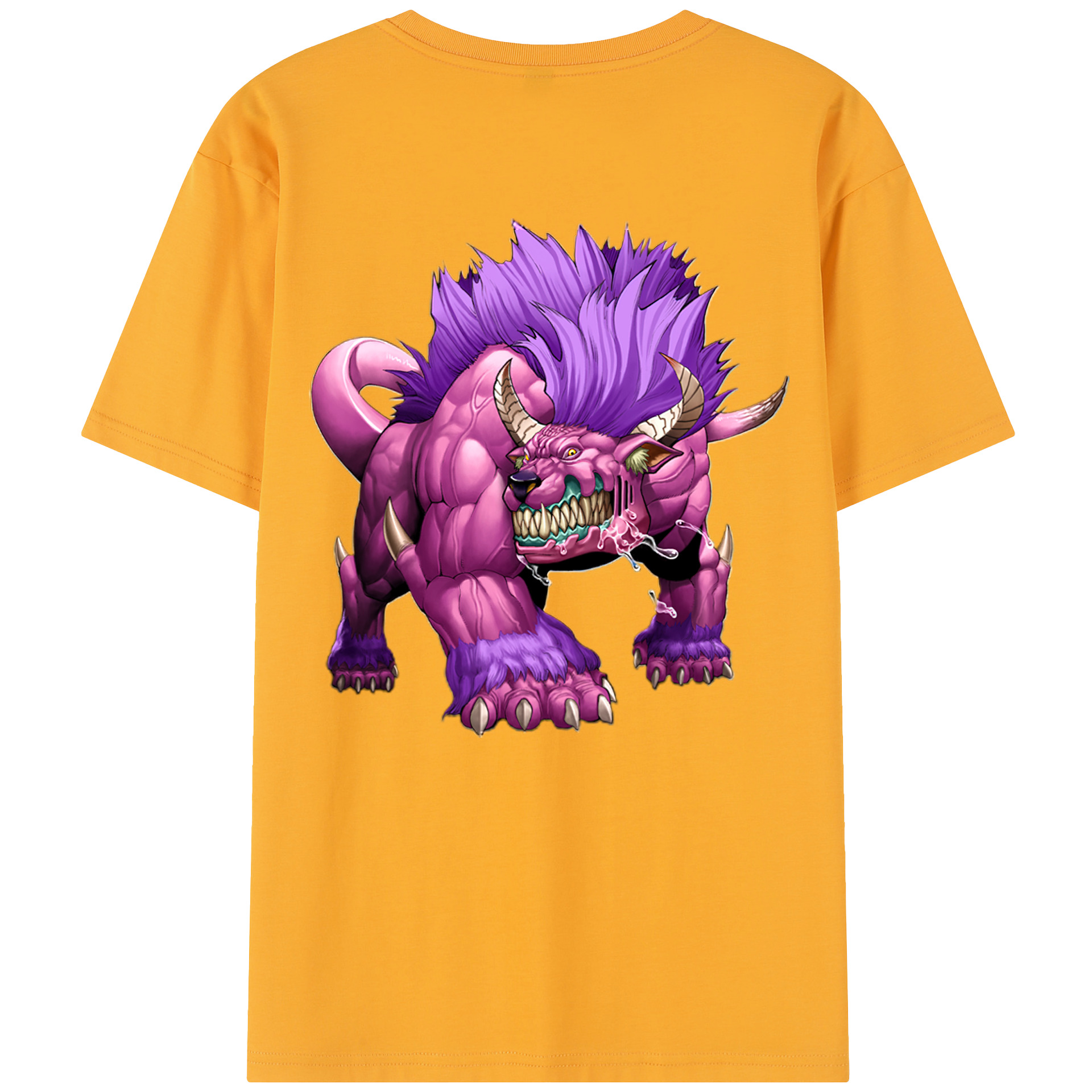 （画像用） 遊☆戯☆王 Yu-Gi-Oh! 綿100％半袖Tシャツ（背面プリント）