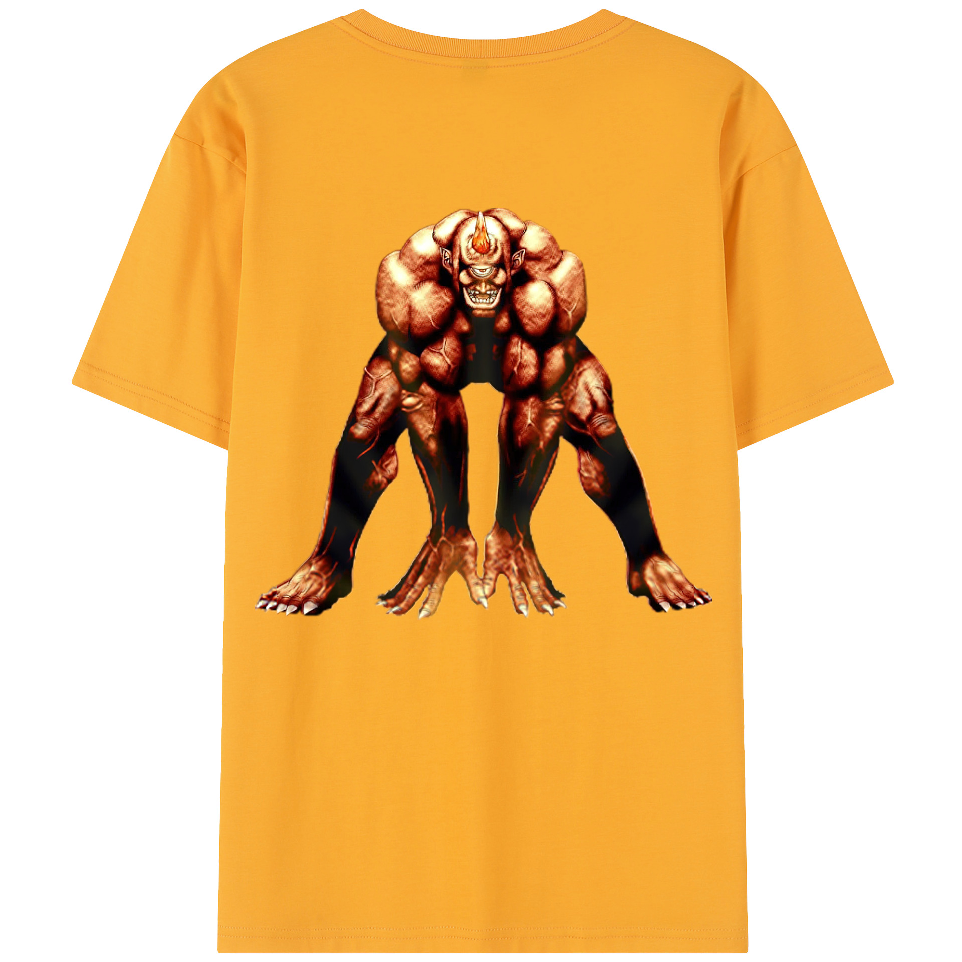 （画像用） 遊☆戯☆王 Yu-Gi-Oh! 綿100％半袖Tシャツ（背面プリント）