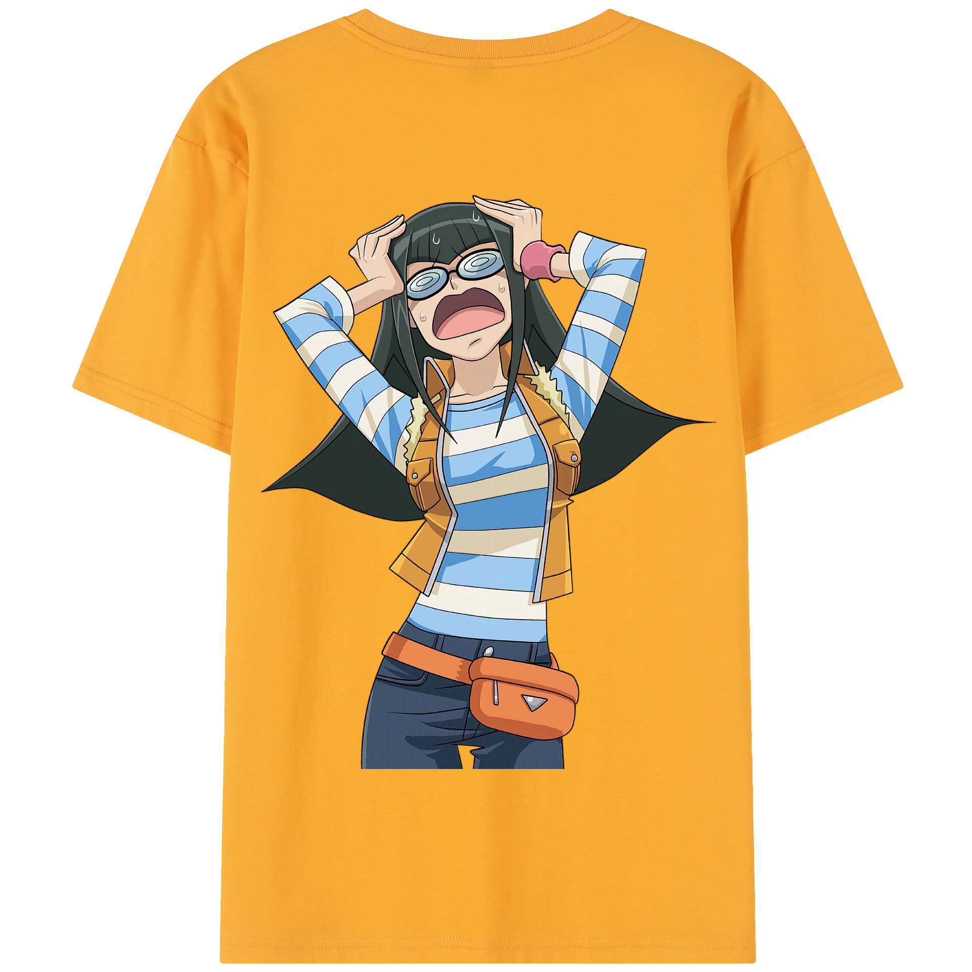 （画像用） 遊☆戯☆王 Yu-Gi-Oh! 綿100％半袖Tシャツ（背面プリント）
