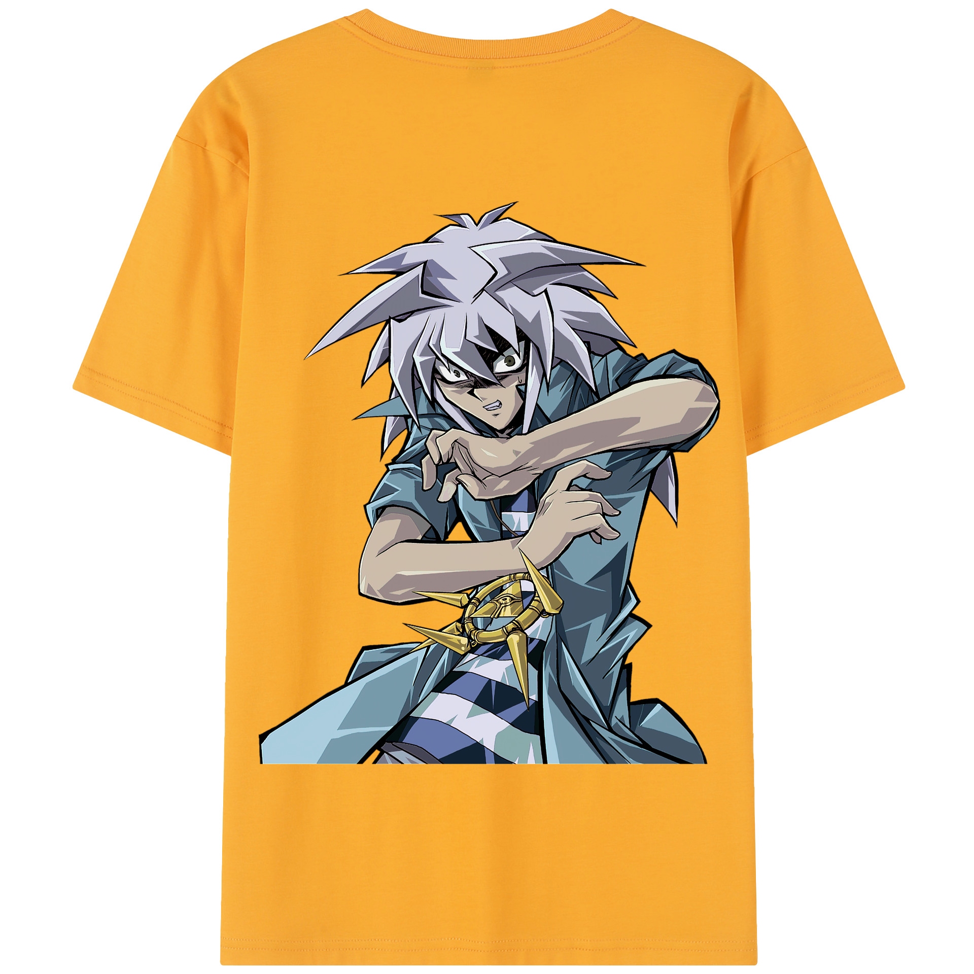 （画像用） 遊☆戯☆王 Yu-Gi-Oh! 綿100％半袖Tシャツ（背面プリント）