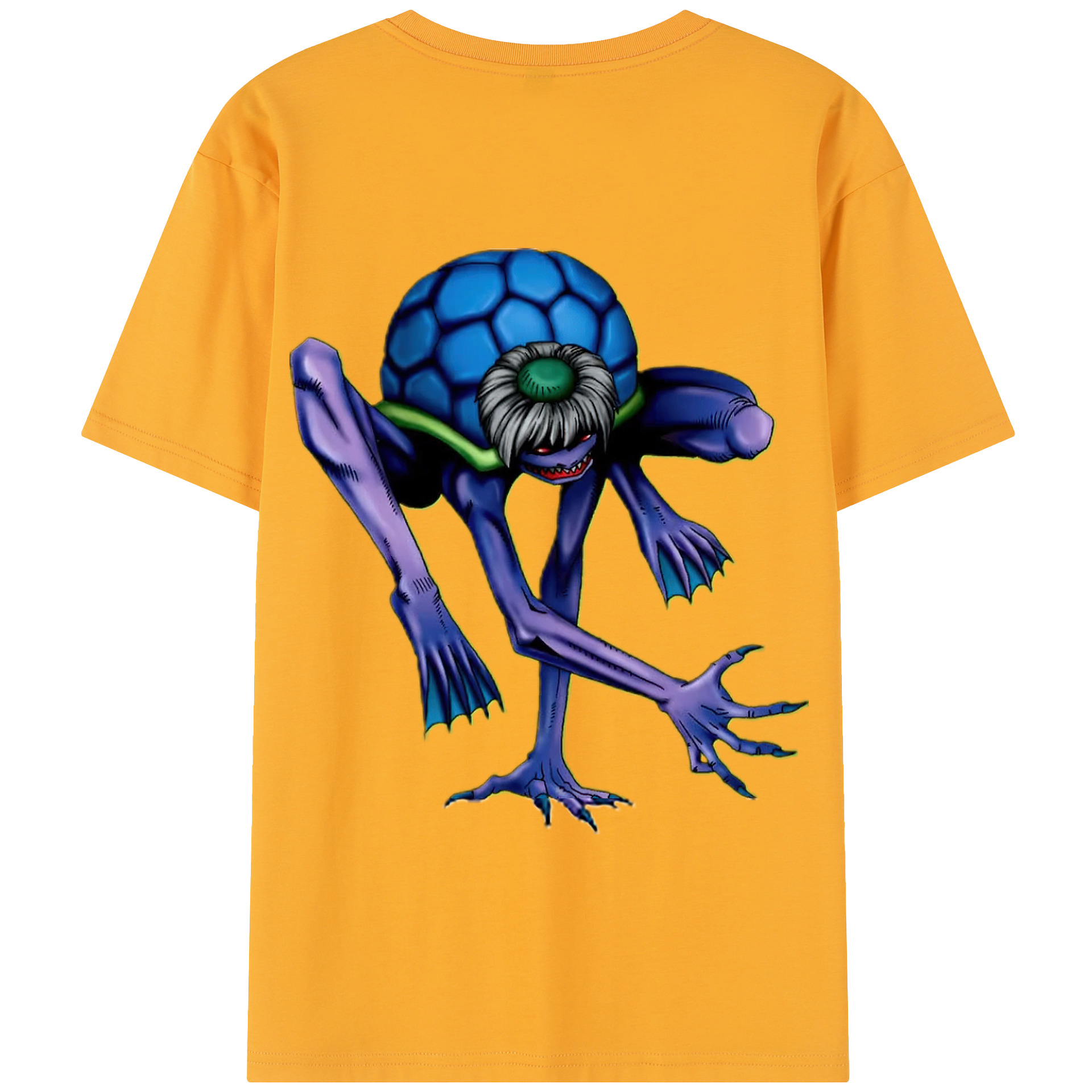（画像用） 遊☆戯☆王 Yu-Gi-Oh! 綿100％半袖Tシャツ（背面プリント）
