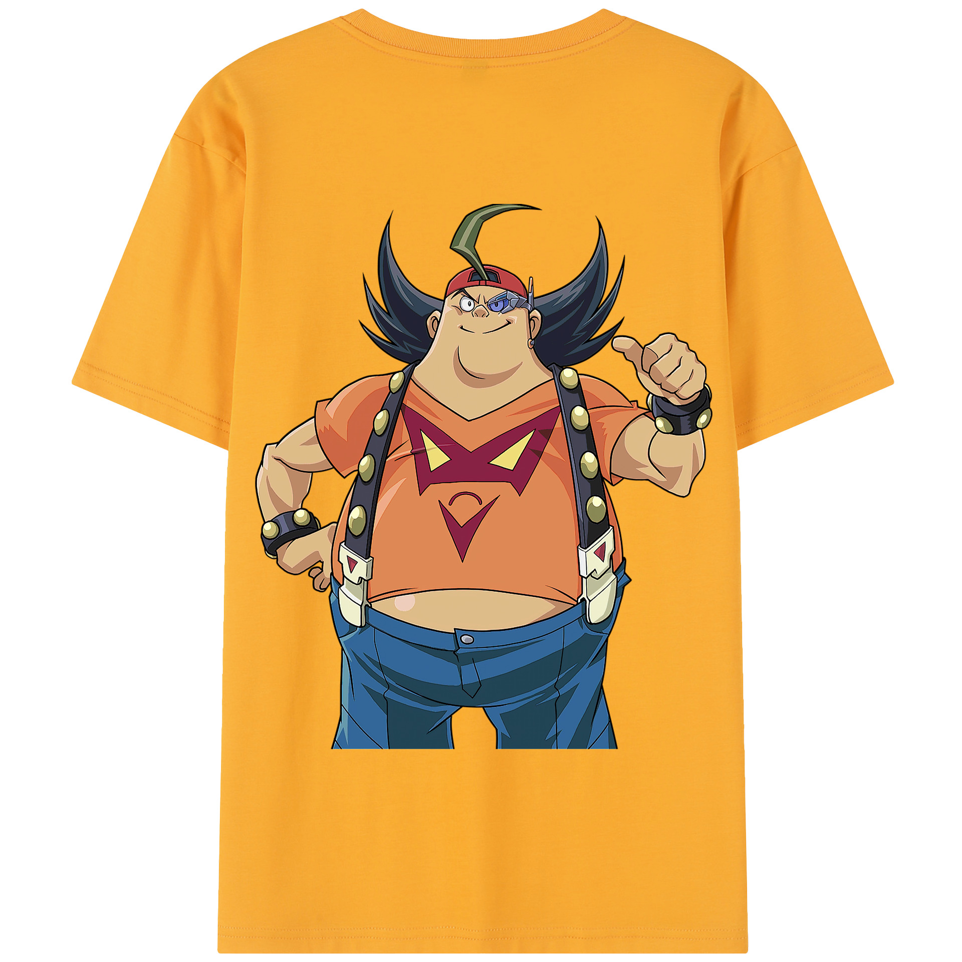 （画像用） 遊☆戯☆王 Yu-Gi-Oh! 綿100％半袖Tシャツ（背面プリント）