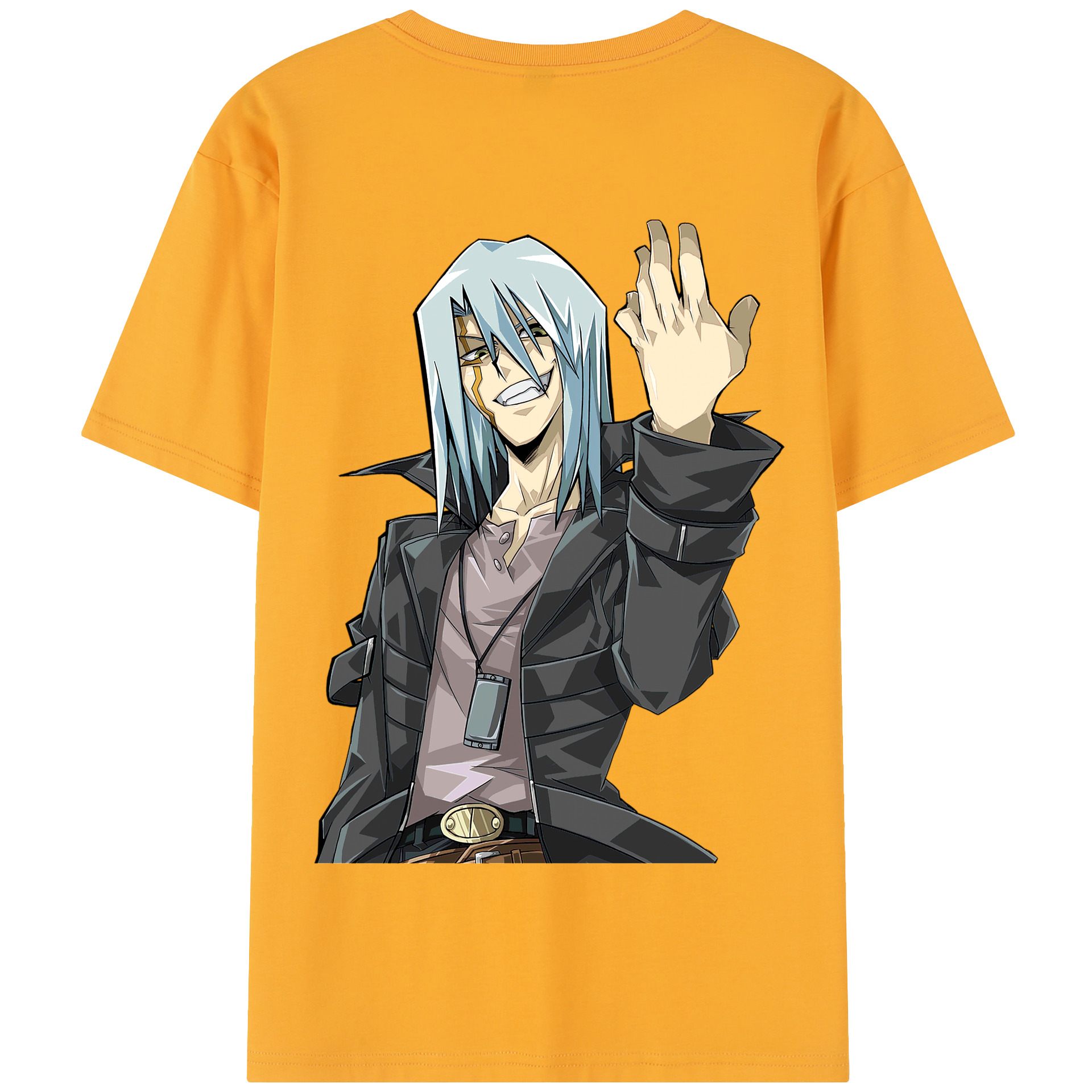 （画像用） 遊☆戯☆王 Yu-Gi-Oh! 綿100％半袖Tシャツ（背面プリント）