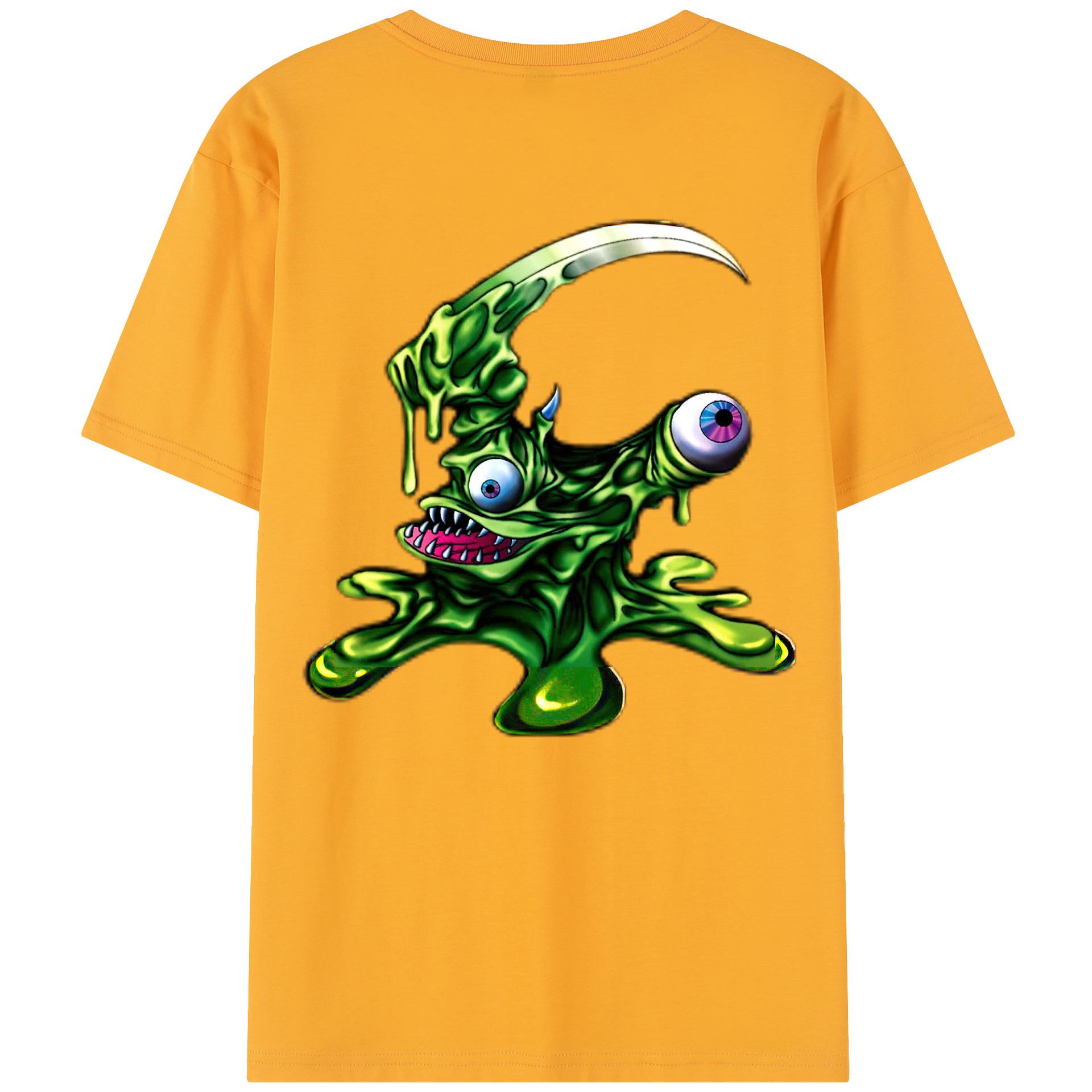 （画像用） 遊☆戯☆王 Yu-Gi-Oh! 綿100％半袖Tシャツ（背面プリント）