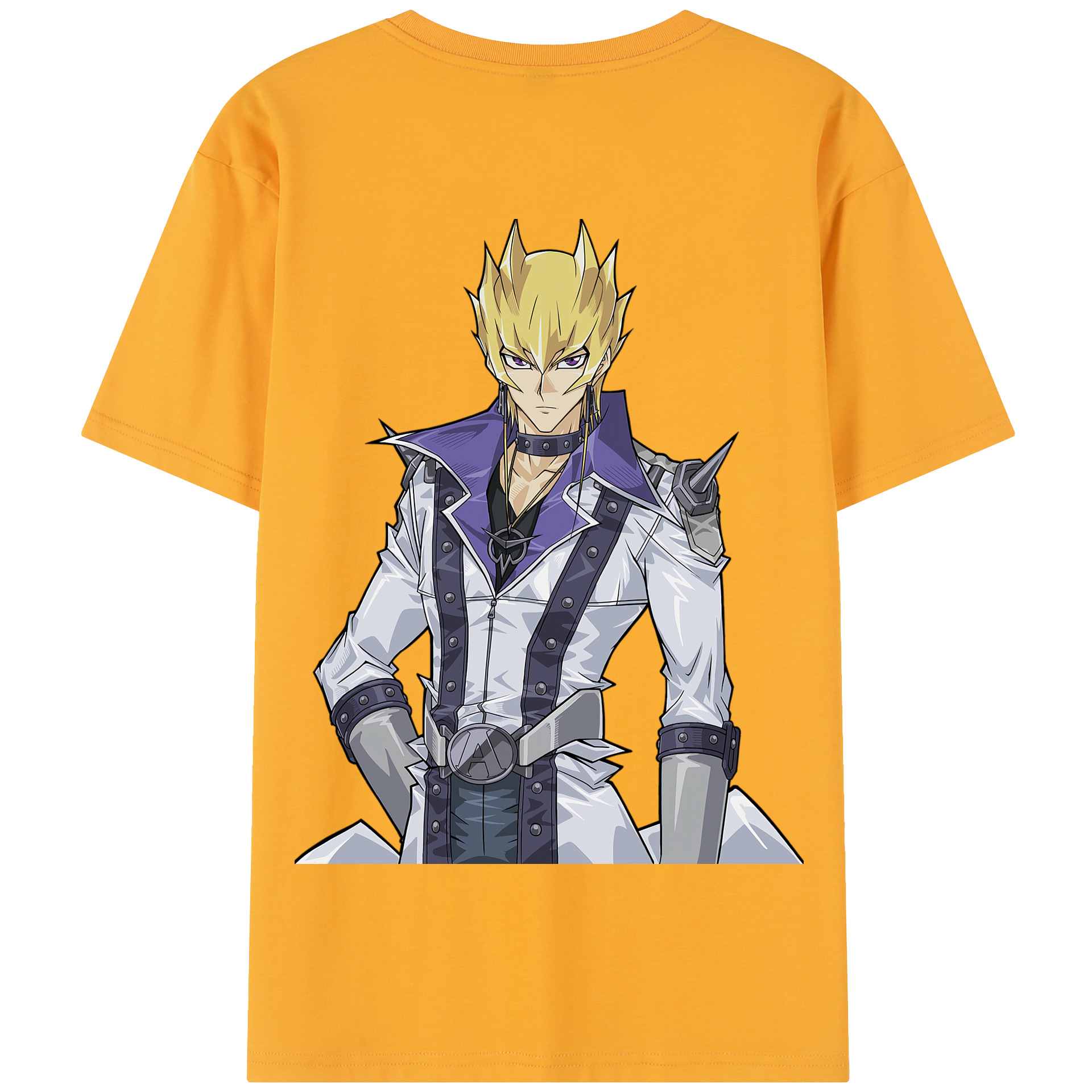 （画像用） 遊☆戯☆王 Yu-Gi-Oh! 綿100％半袖Tシャツ（背面プリント）