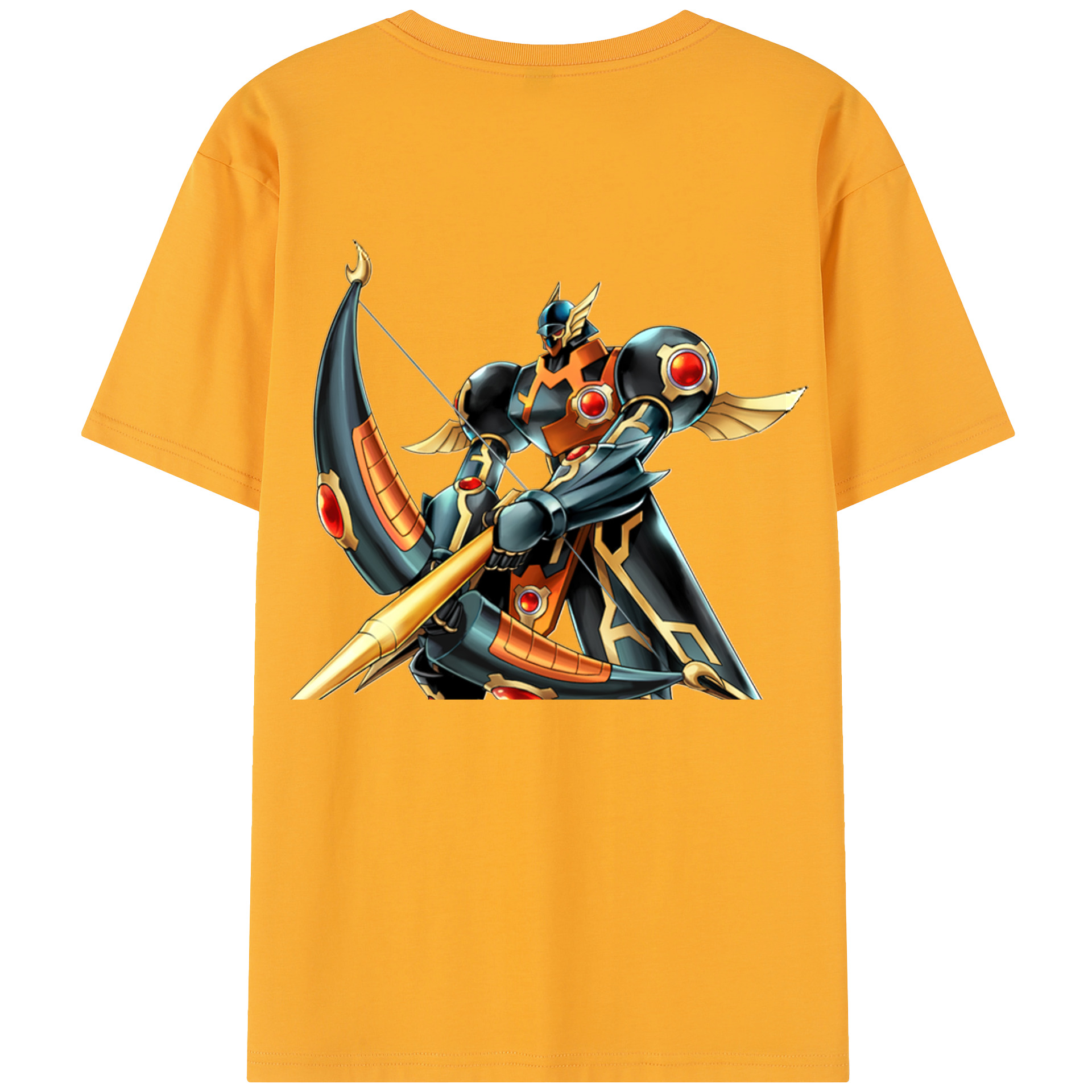 （画像用） 遊☆戯☆王 Yu-Gi-Oh! 綿100％半袖Tシャツ（背面プリント）