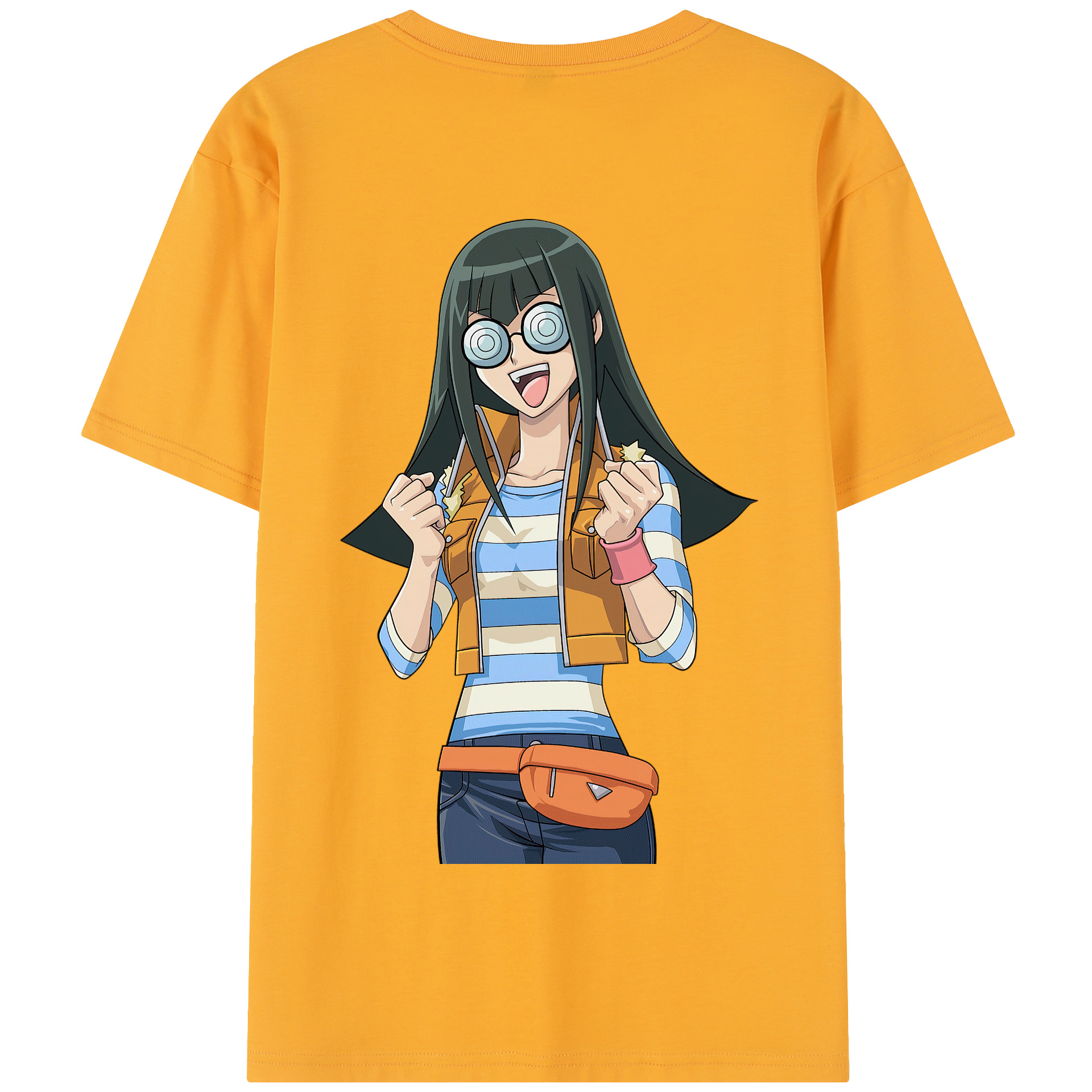 （画像用） 遊☆戯☆王 Yu-Gi-Oh! 綿100％半袖Tシャツ（背面プリント）