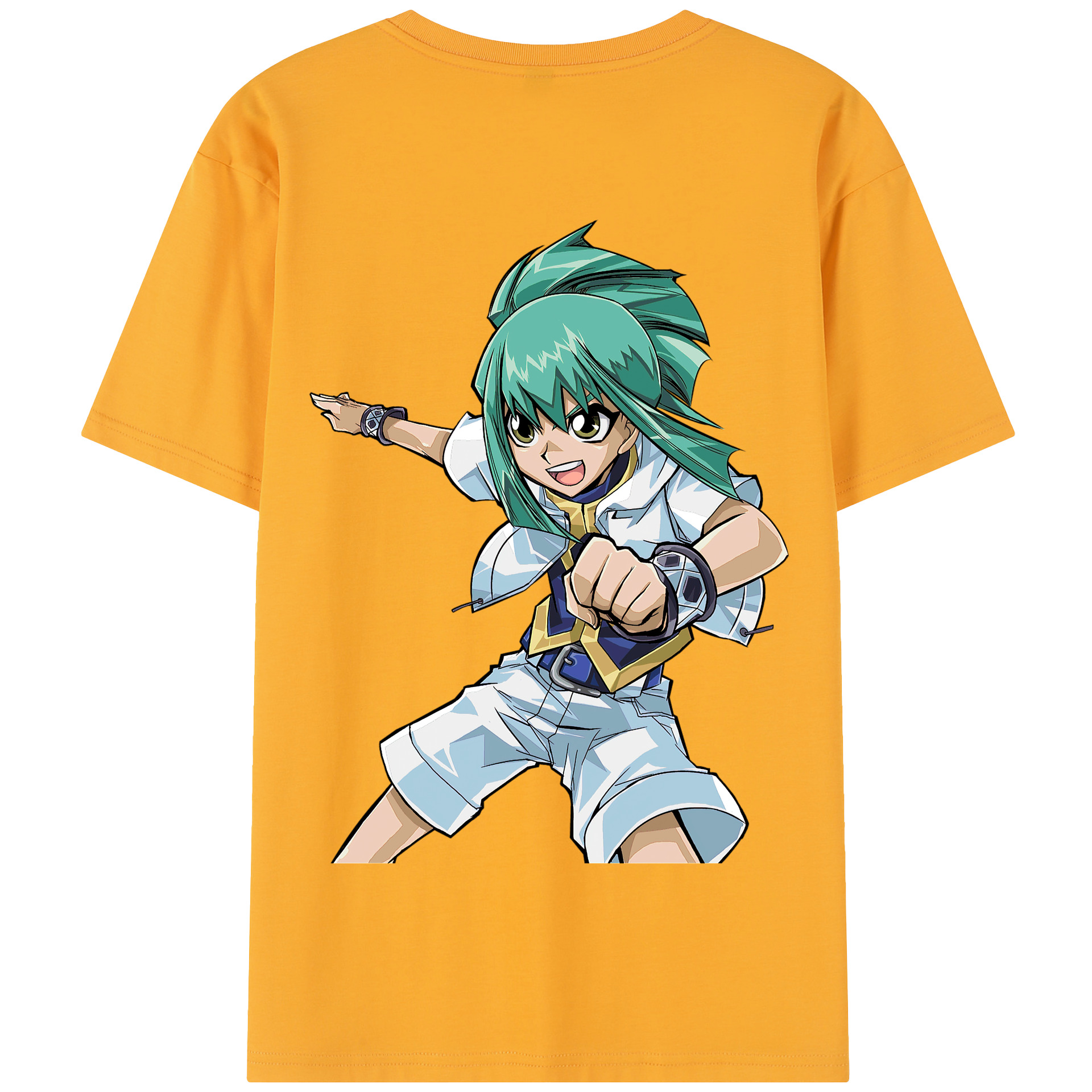 （画像用） 遊☆戯☆王 Yu-Gi-Oh! 綿100％半袖Tシャツ（背面プリント）