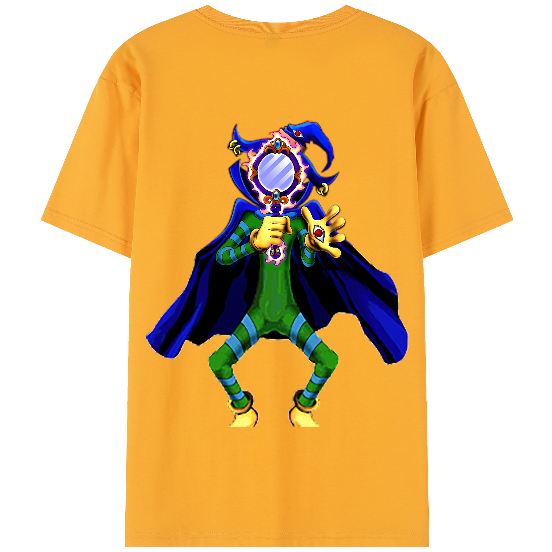 （画像用） 遊☆戯☆王 Yu-Gi-Oh! 綿100％半袖Tシャツ（背面プリント）