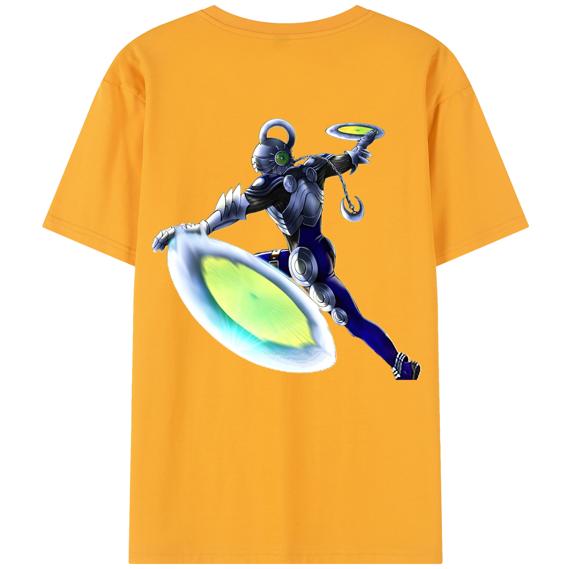 （画像用） 遊☆戯☆王 Yu-Gi-Oh! 綿100％半袖Tシャツ（背面プリント）