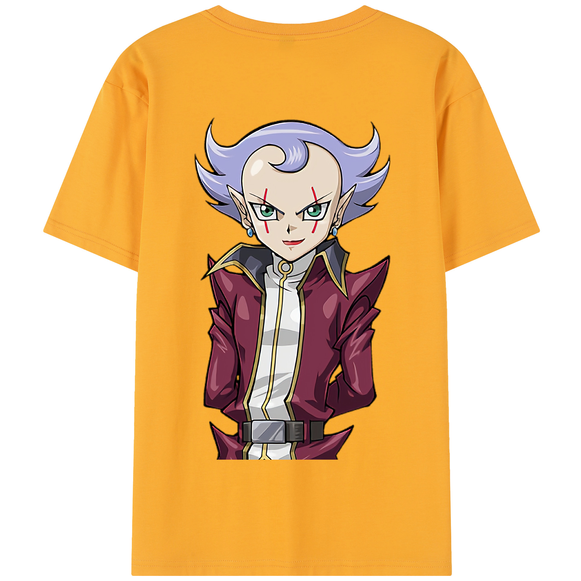 （画像用） 遊☆戯☆王 Yu-Gi-Oh! 綿100％半袖Tシャツ（背面プリント）