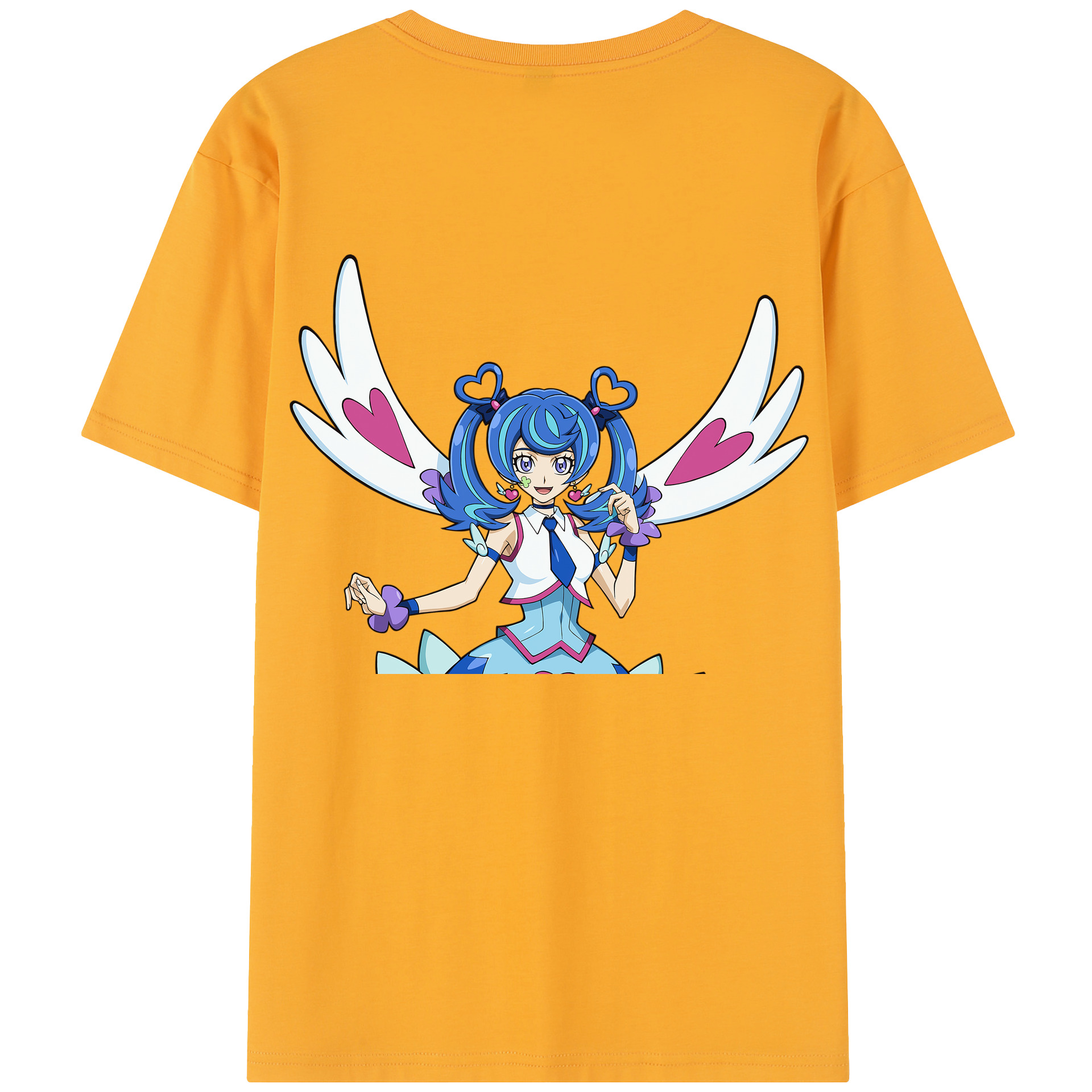 （画像用） 遊☆戯☆王 Yu-Gi-Oh! 綿100％半袖Tシャツ（背面プリント）