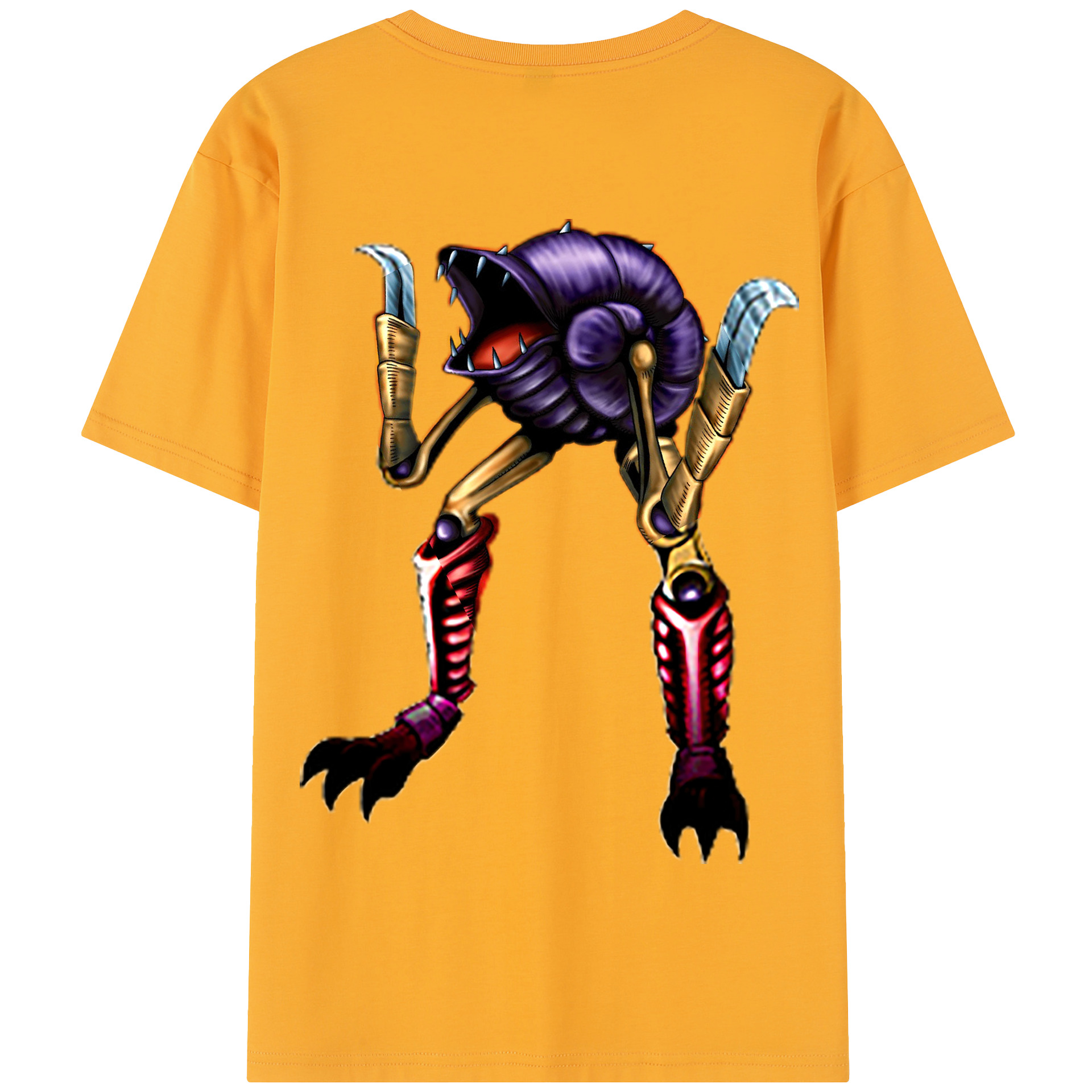 （画像用） 遊☆戯☆王 Yu-Gi-Oh! 綿100％半袖Tシャツ（背面プリント）