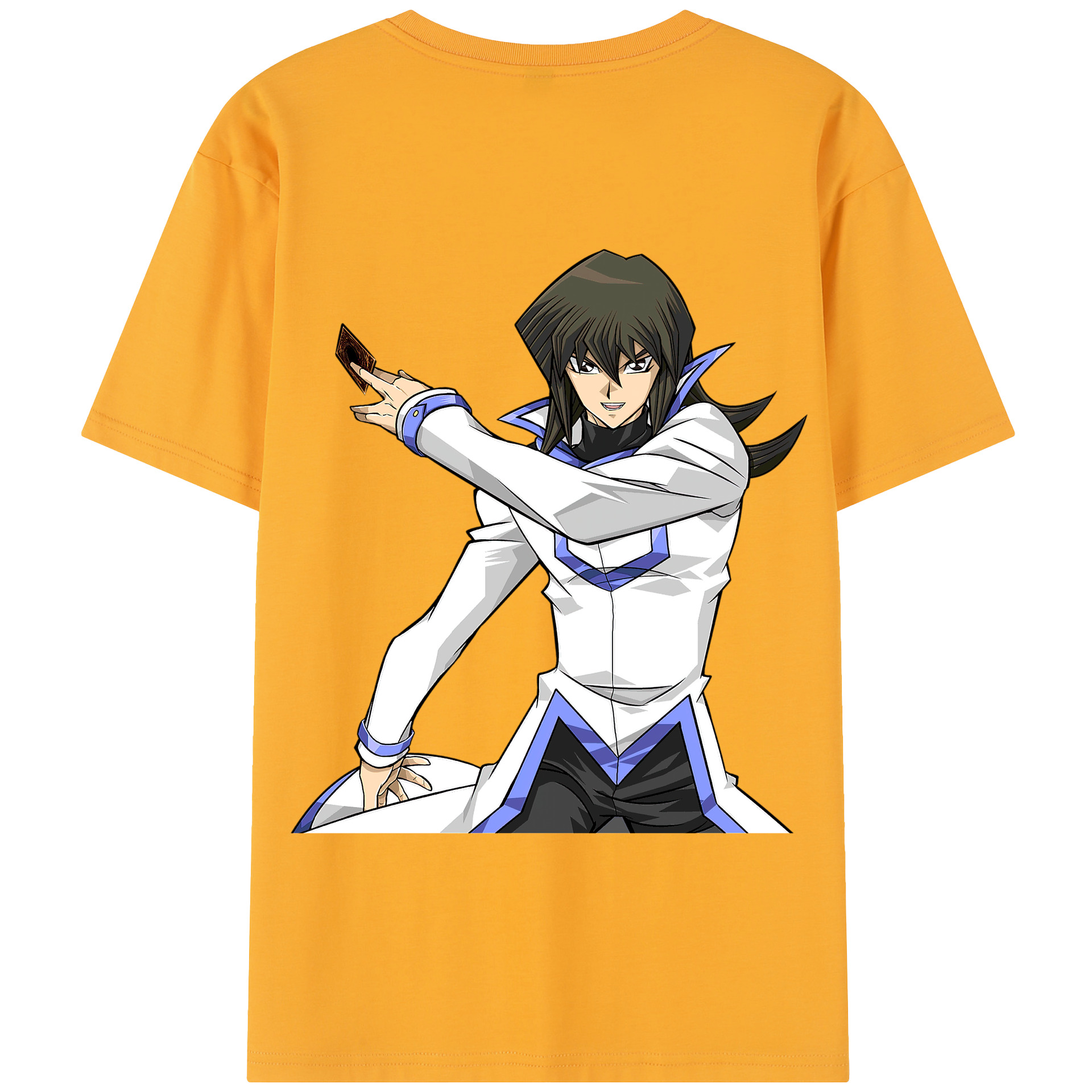 （画像用） 遊☆戯☆王 Yu-Gi-Oh! 綿100％半袖Tシャツ（背面プリント）