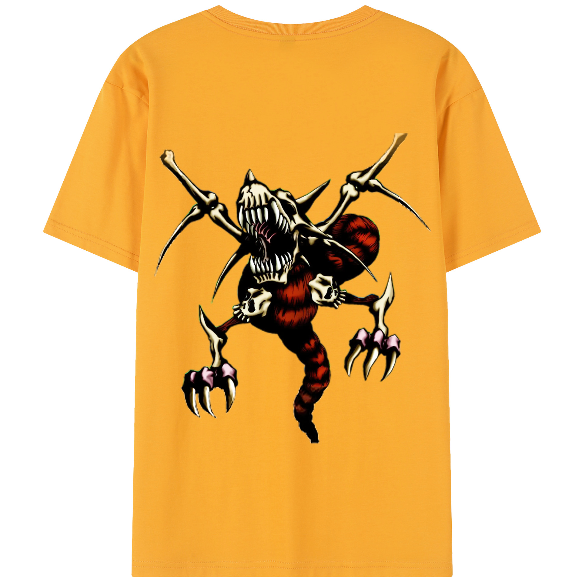 （画像用） 遊☆戯☆王 Yu-Gi-Oh! 綿100％半袖Tシャツ（背面プリント）