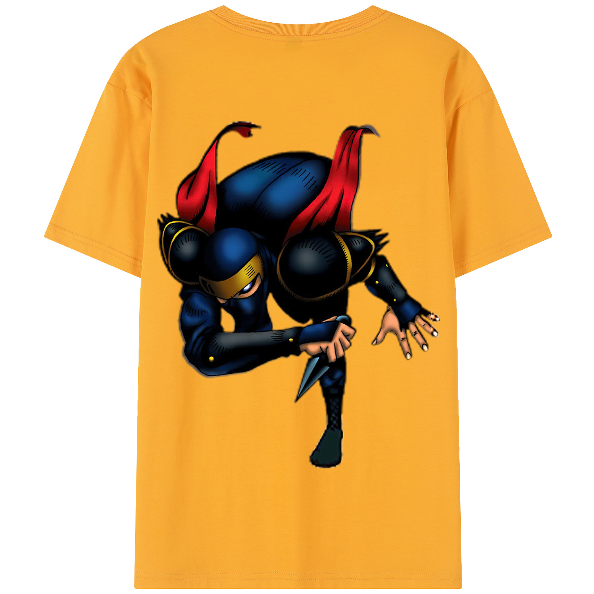 （画像用） 遊☆戯☆王 Yu-Gi-Oh! 綿100％半袖Tシャツ（背面プリント）