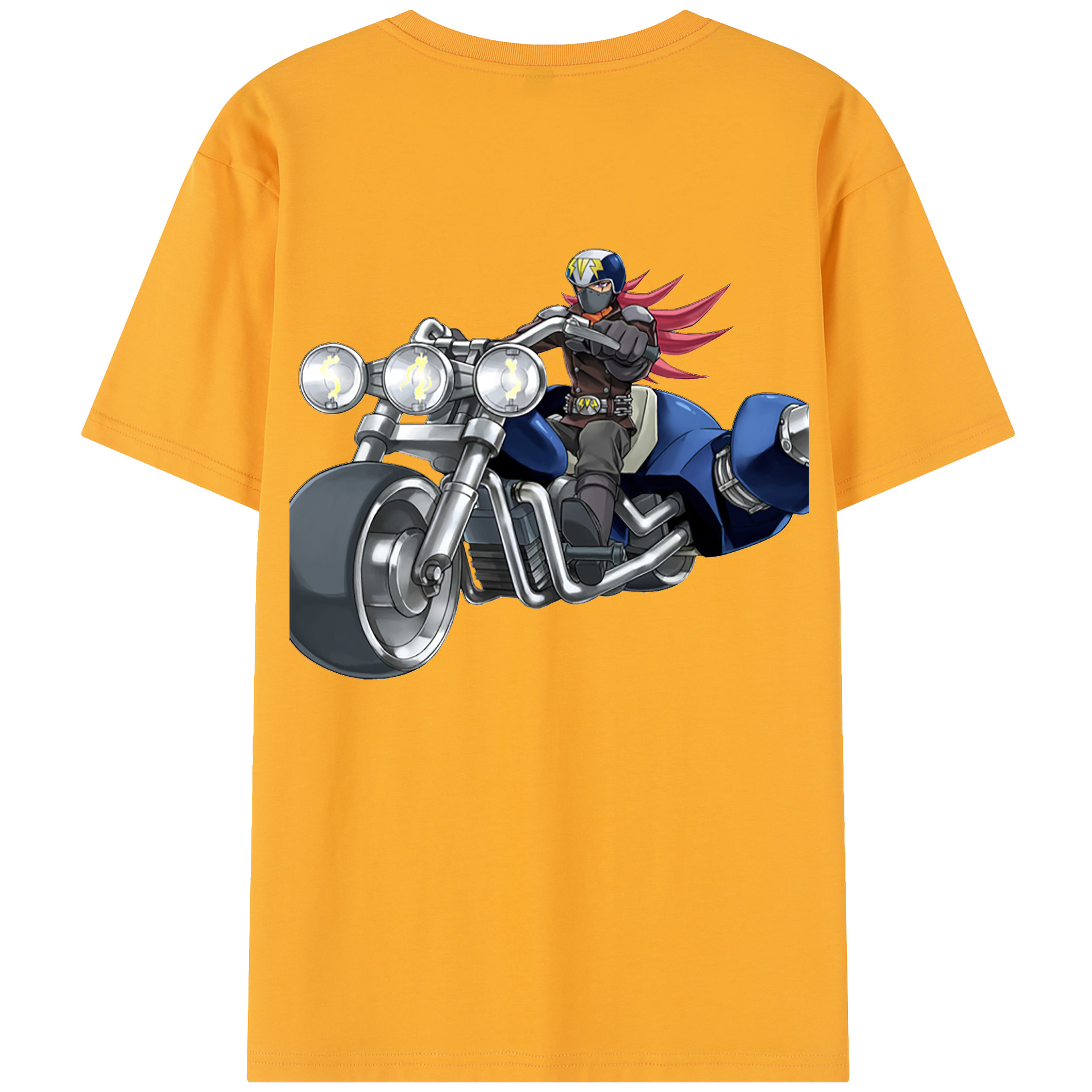 （画像用） 遊☆戯☆王 Yu-Gi-Oh! 綿100％半袖Tシャツ（背面プリント）
