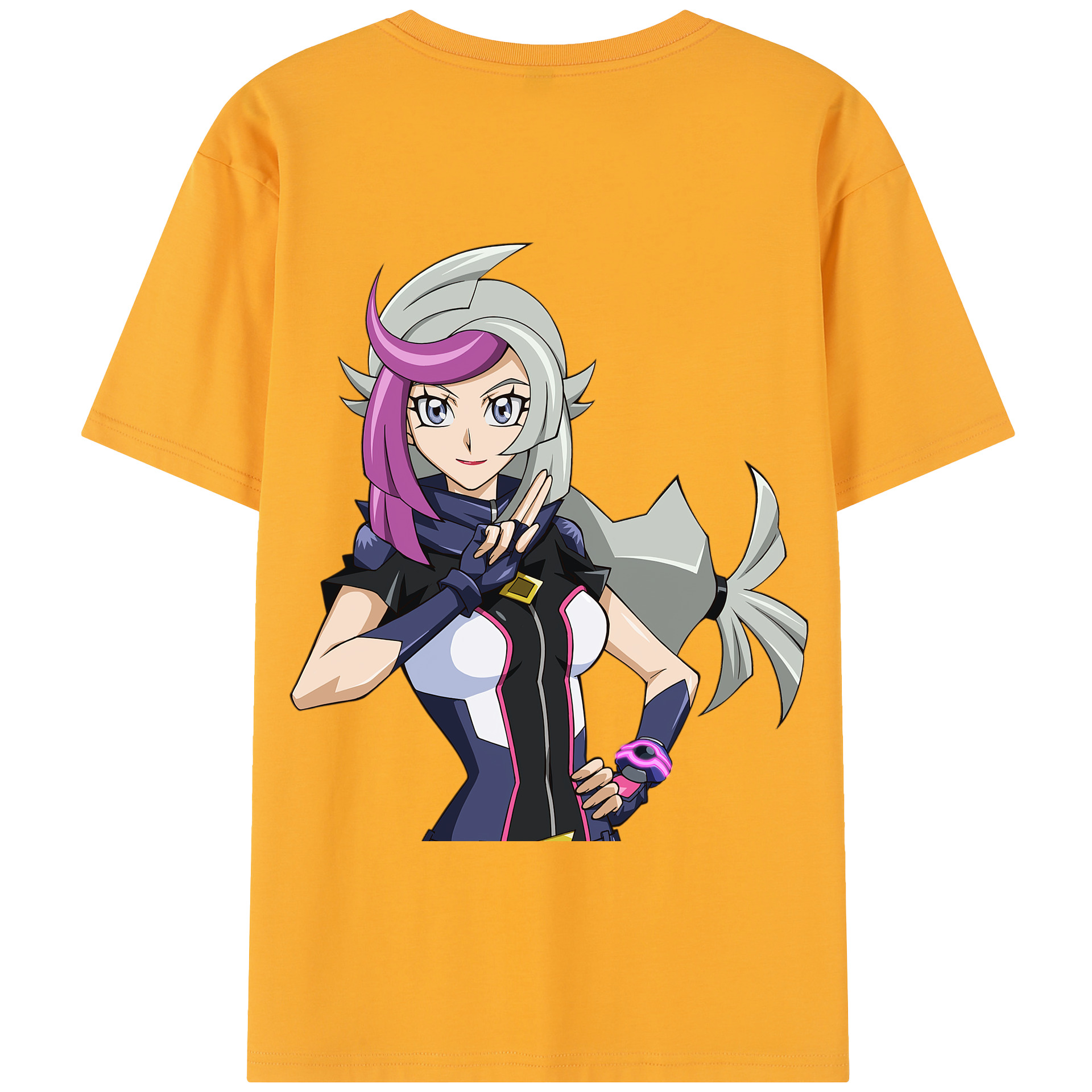 （画像用） 遊☆戯☆王 Yu-Gi-Oh! 綿100％半袖Tシャツ（背面プリント）