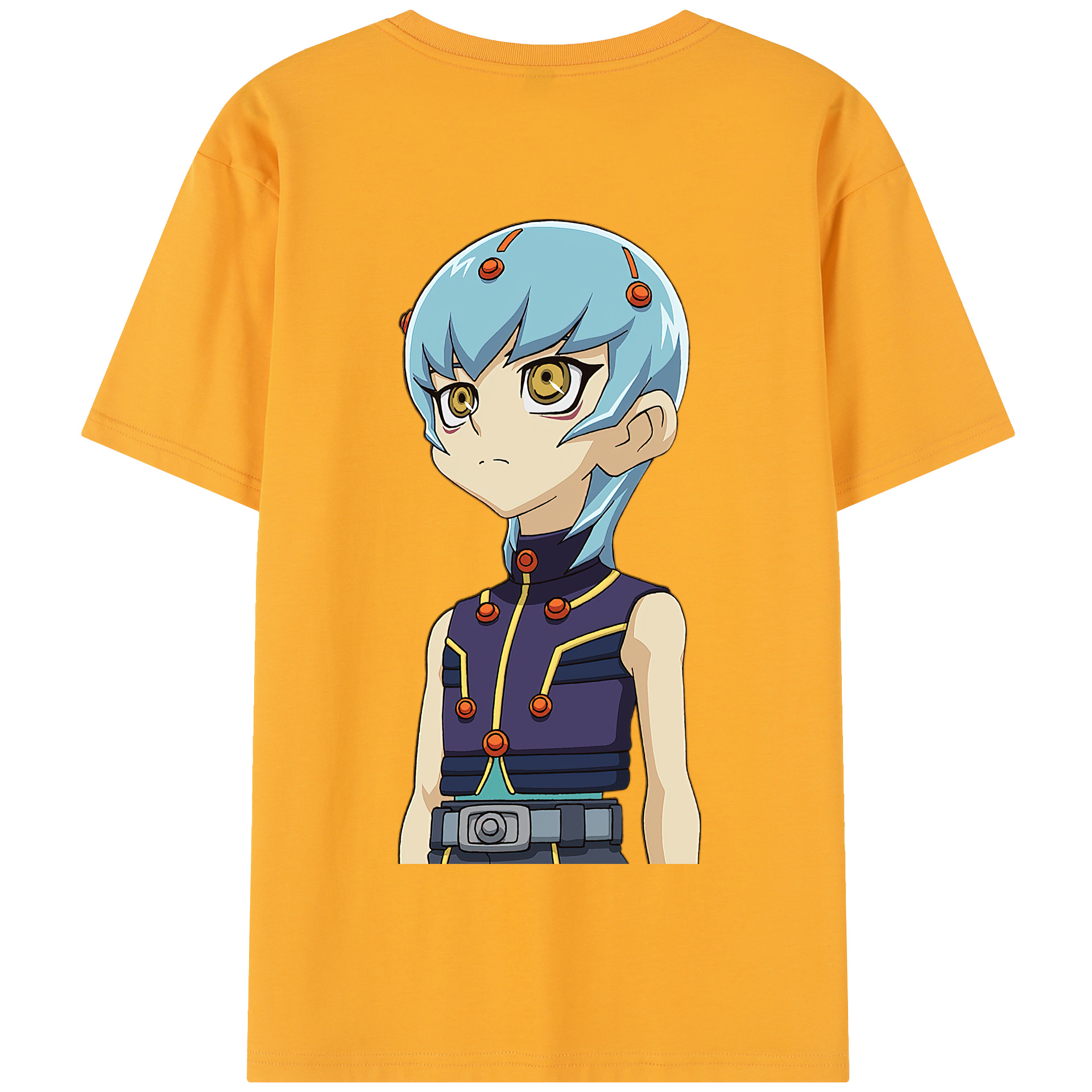 （画像用） 遊☆戯☆王 Yu-Gi-Oh! 綿100％半袖Tシャツ（背面プリント）