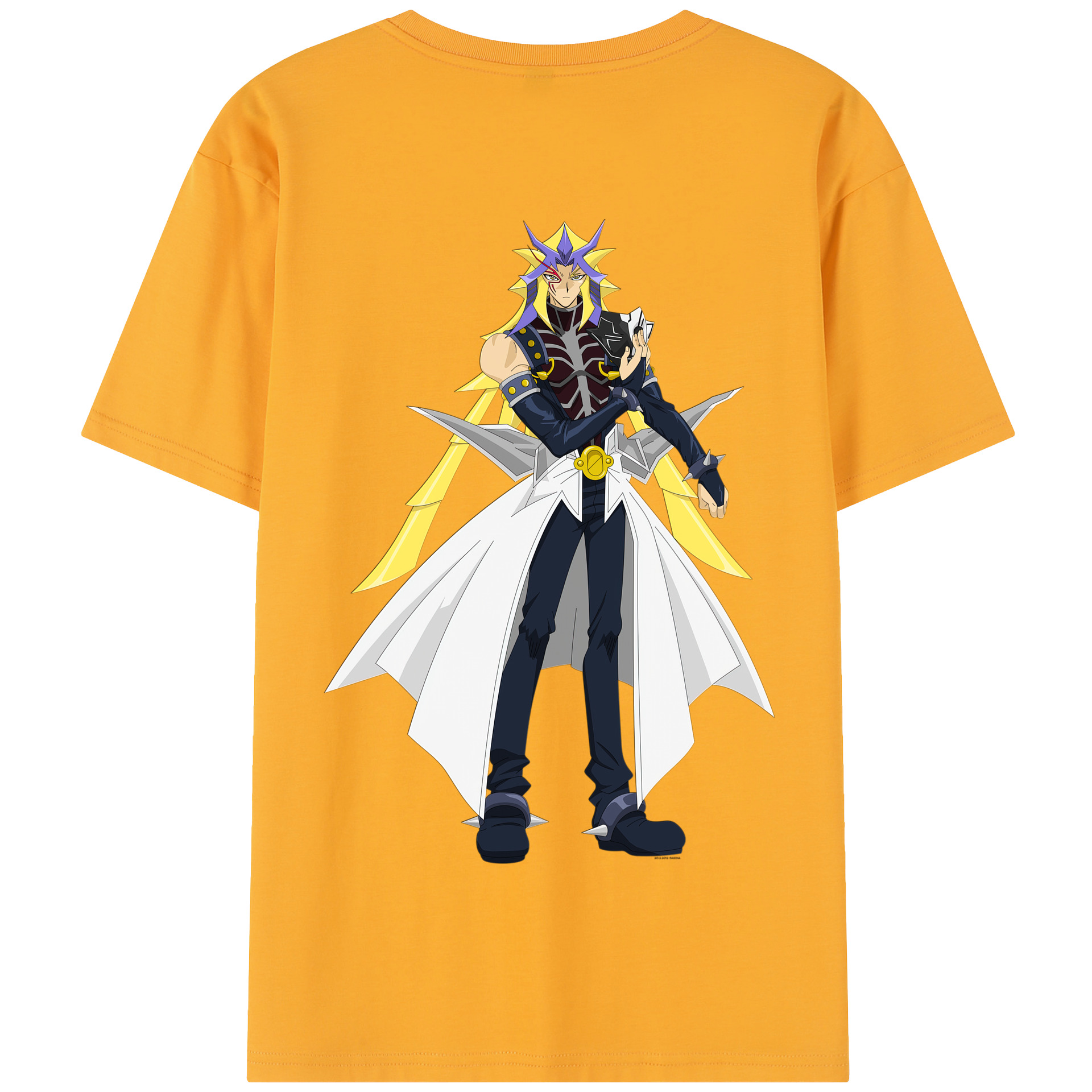 遊☆戯☆王 Yu-Gi-Oh! 綿100％半袖Tシャツ（背面プリント）