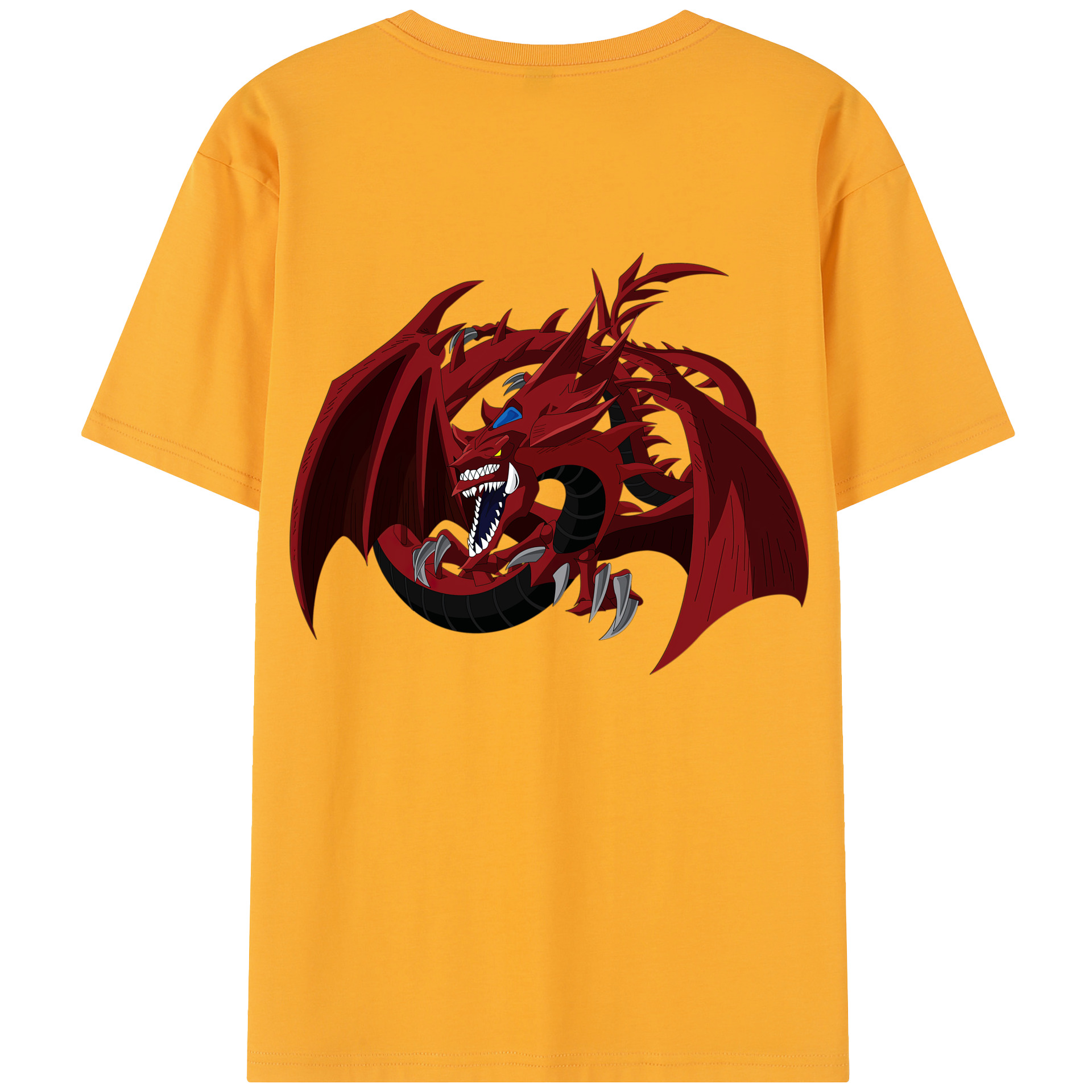 （画像用） 遊☆戯☆王 Yu-Gi-Oh! 綿100％半袖Tシャツ（背面プリント）