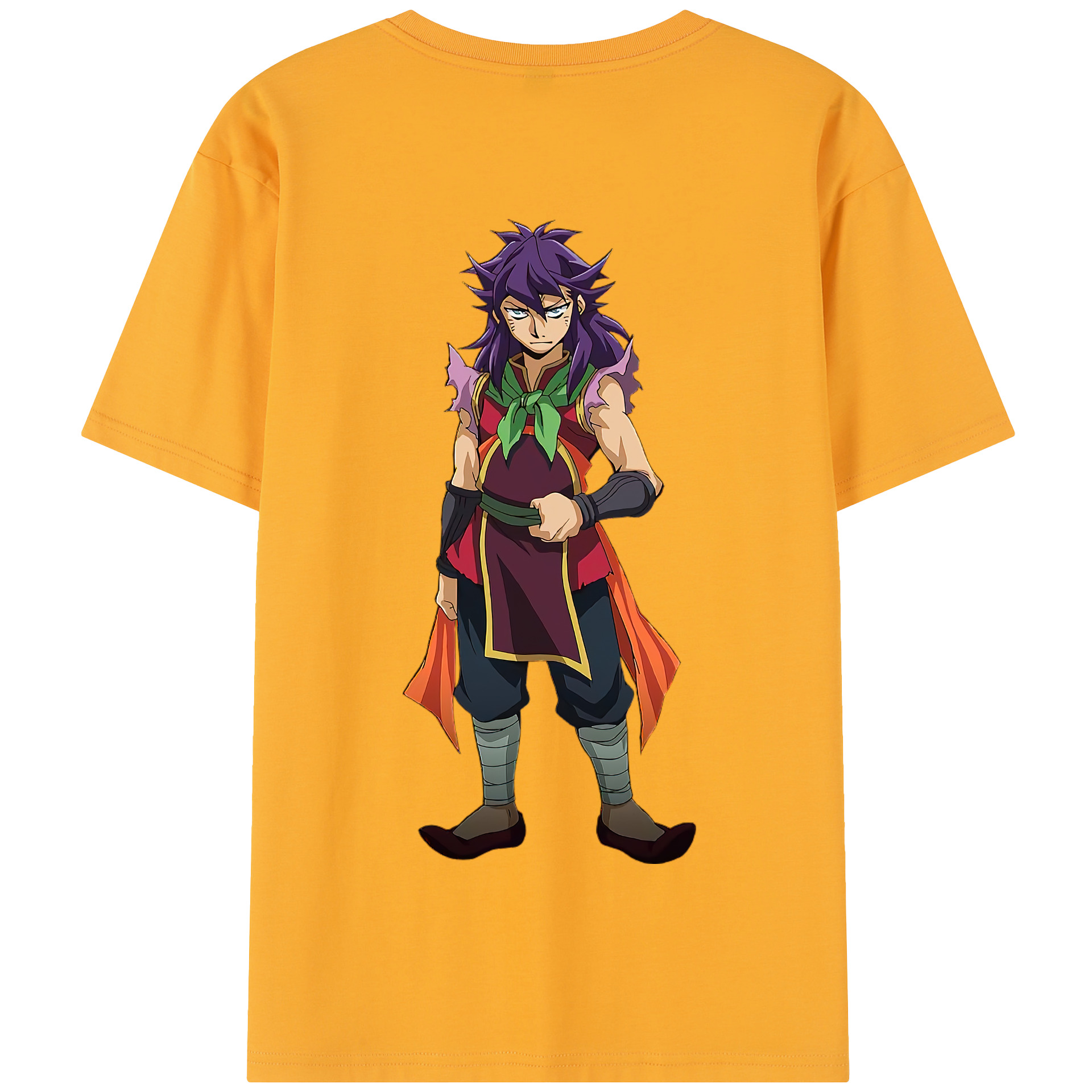 遊☆戯☆王 Yu-Gi-Oh! 綿100％半袖Tシャツ（背面プリント）