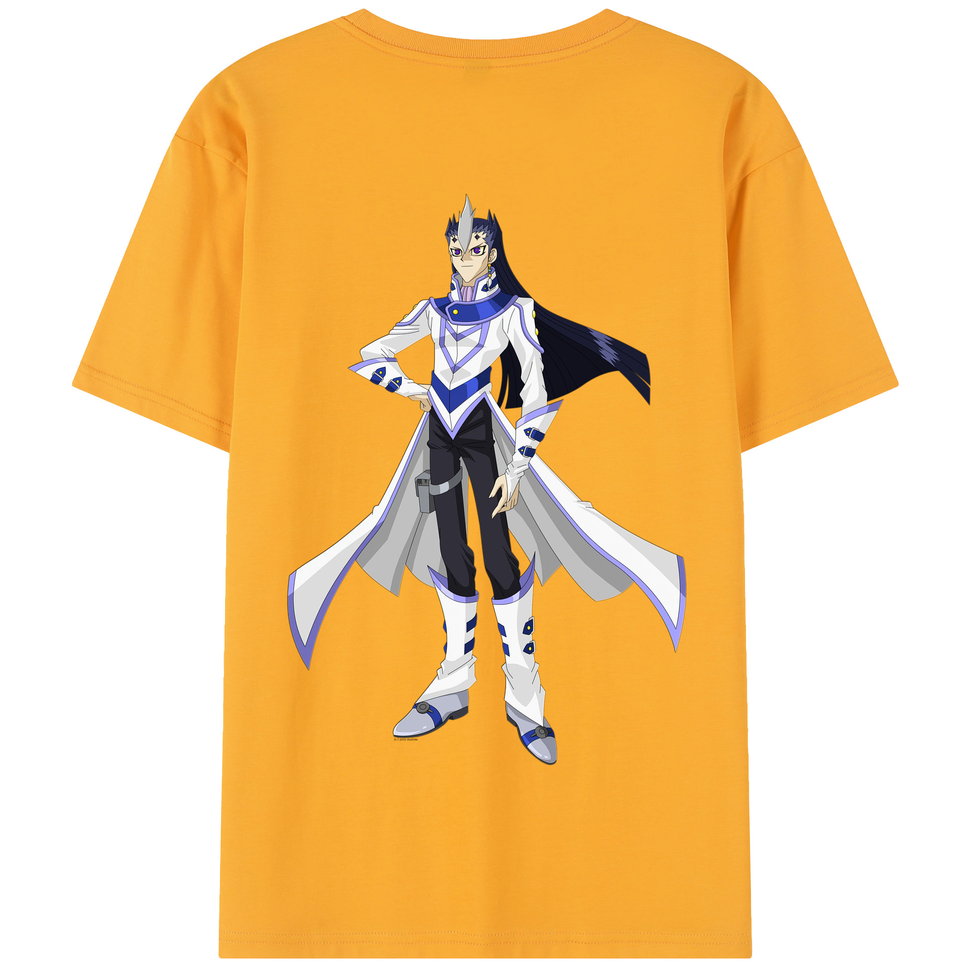 （画像用） 遊☆戯☆王 Yu-Gi-Oh! 綿100％半袖Tシャツ（背面プリント）