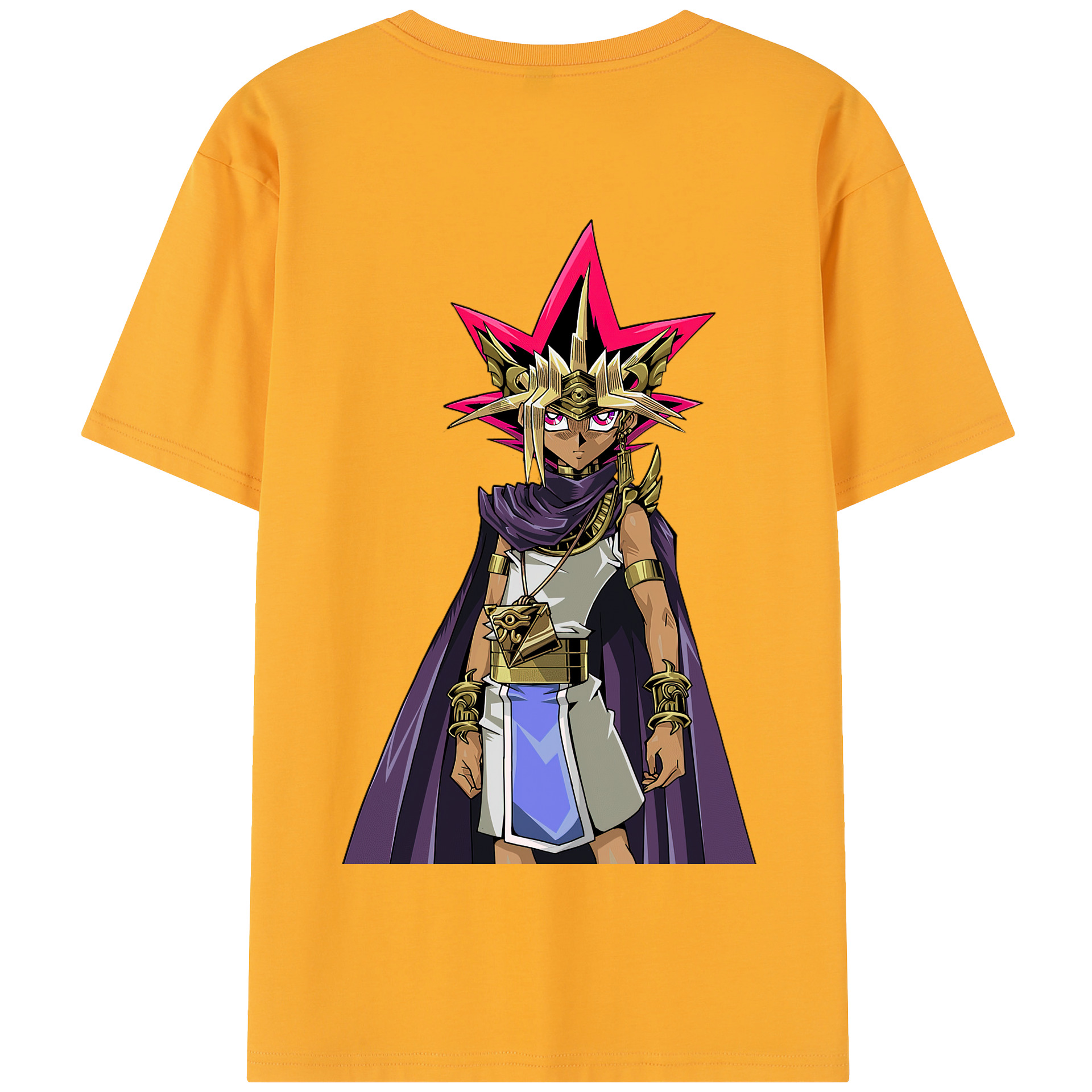 （画像用） 遊☆戯☆王 Yu-Gi-Oh! 綿100％半袖Tシャツ（背面プリント）