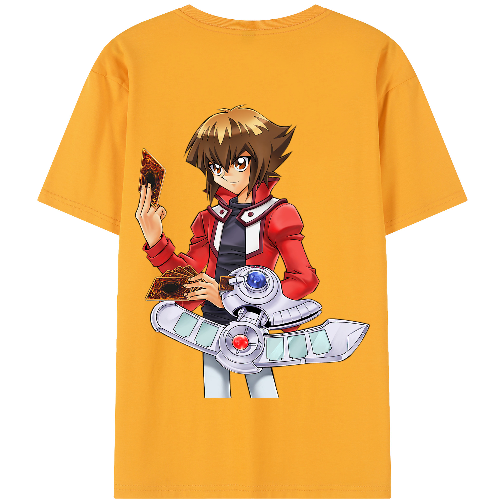 （画像用） 遊☆戯☆王 Yu-Gi-Oh! 綿100％半袖Tシャツ（背面プリント）
