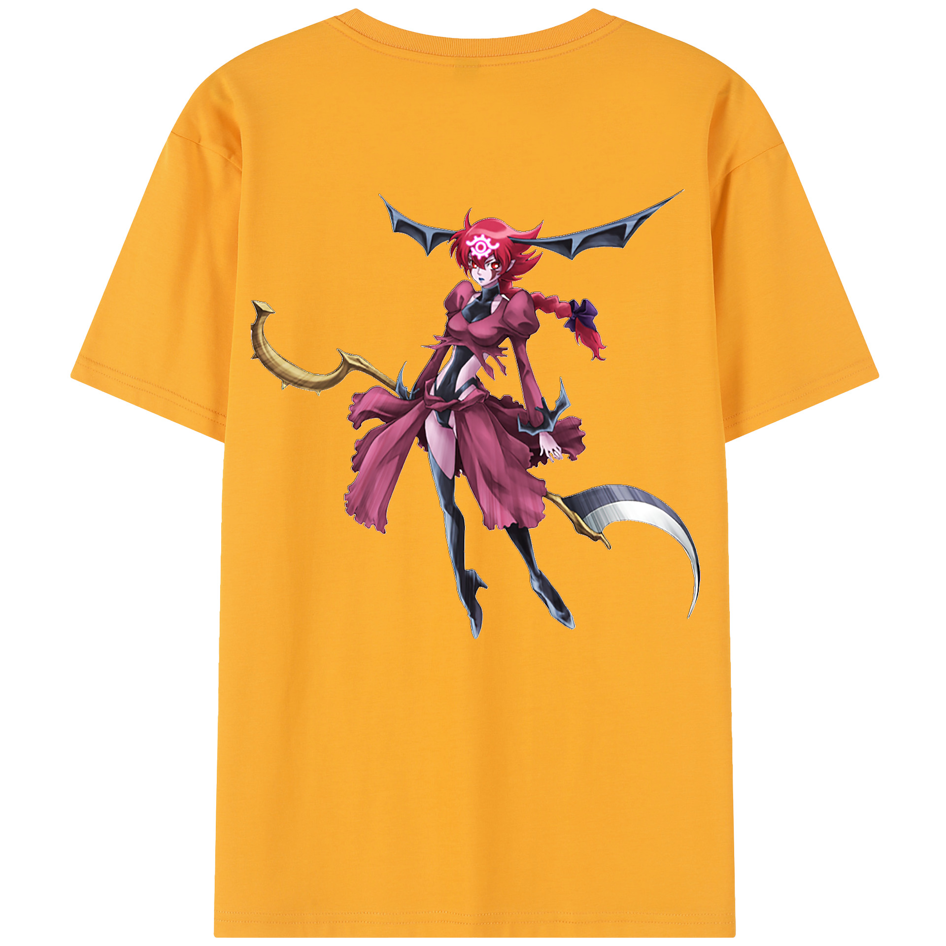 （画像用） 遊☆戯☆王 Yu-Gi-Oh! 綿100％半袖Tシャツ（背面プリント）