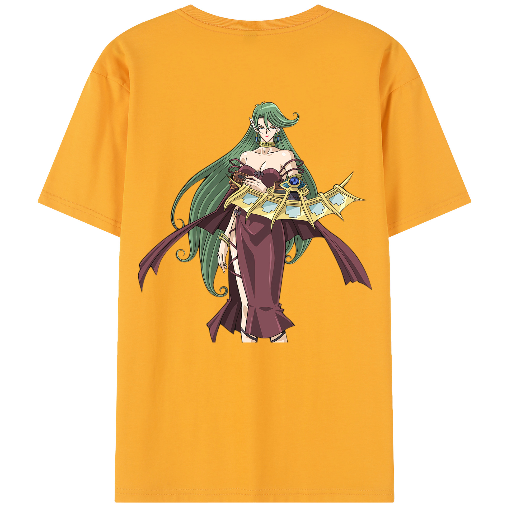 （画像用） 遊☆戯☆王 Yu-Gi-Oh! 綿100％半袖Tシャツ（背面プリント）