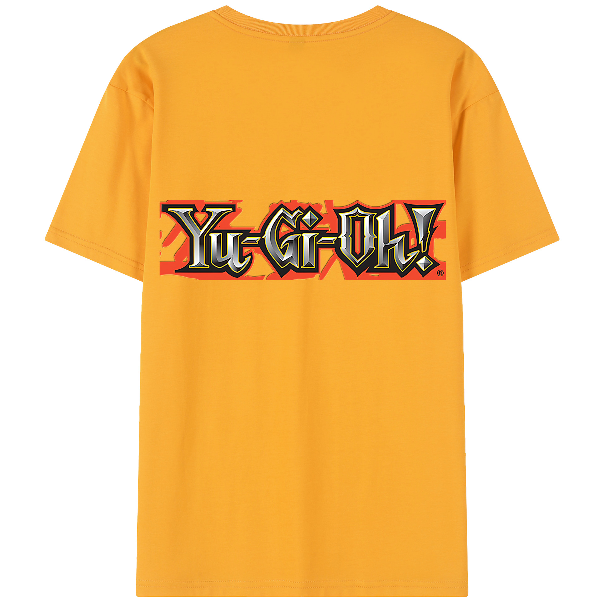 （画像用） 遊☆戯☆王 Yu-Gi-Oh! 綿100％半袖Tシャツ（背面プリント）
