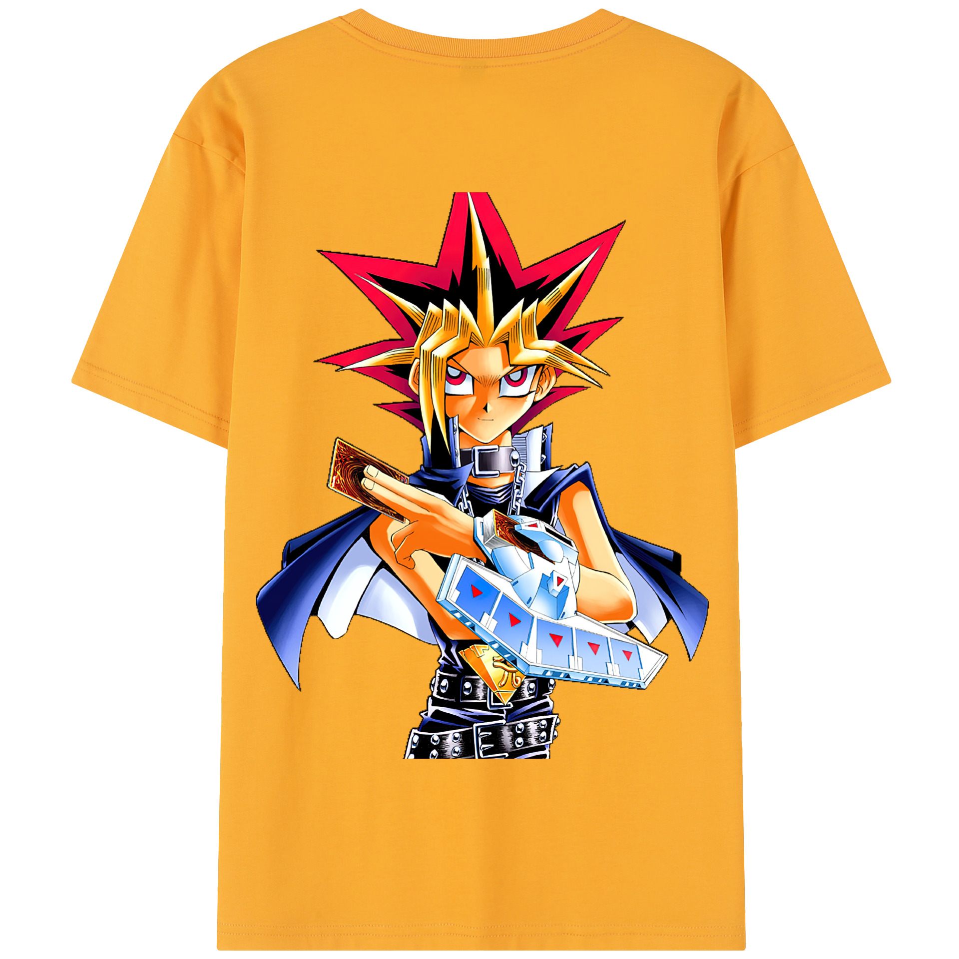 （画像用） 遊☆戯☆王 Yu-Gi-Oh! 綿100％半袖Tシャツ（背面プリント）