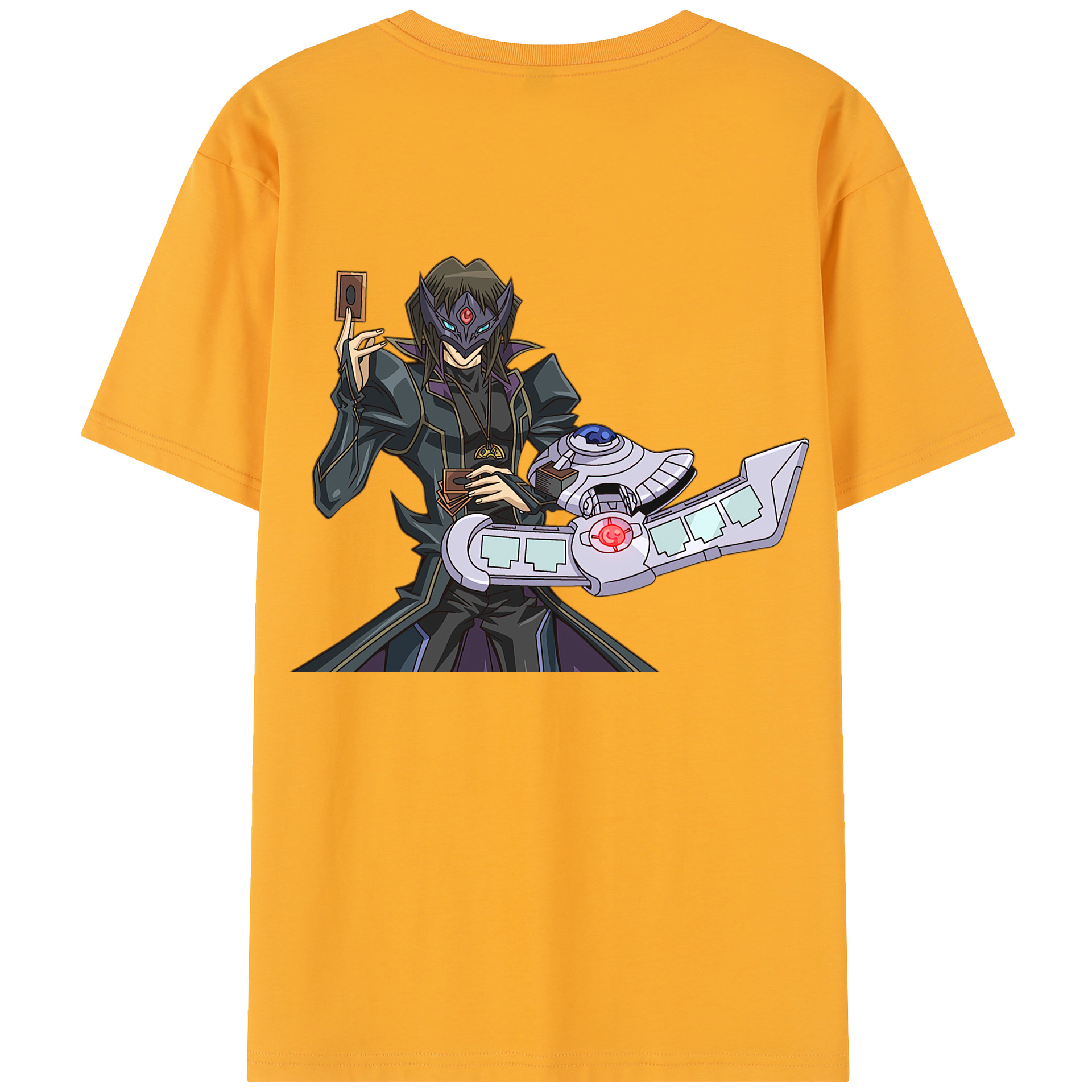 （画像用） 遊☆戯☆王 Yu-Gi-Oh! 綿100％半袖Tシャツ（背面プリント）