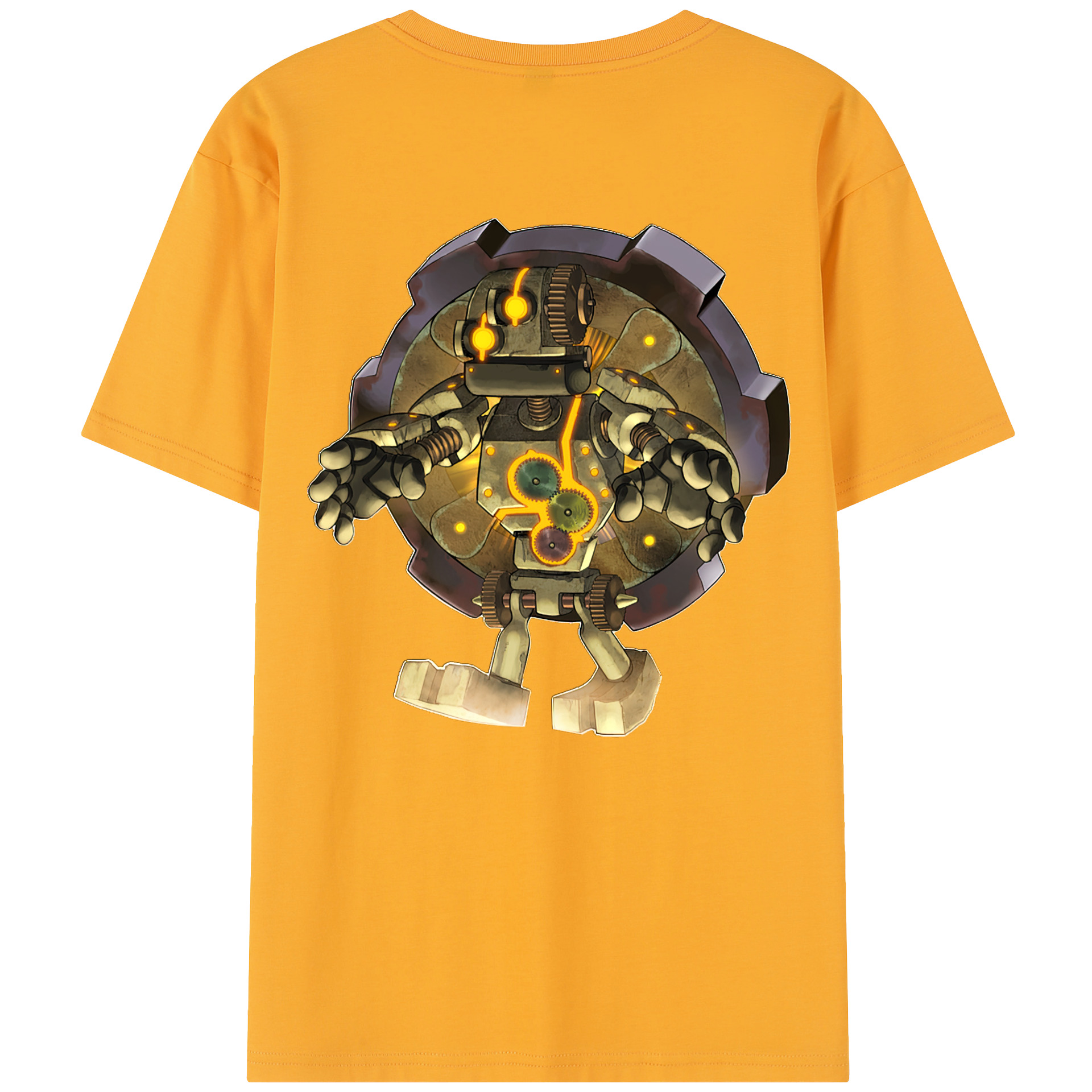 （画像用） 遊☆戯☆王 Yu-Gi-Oh! 綿100％半袖Tシャツ（背面プリント）