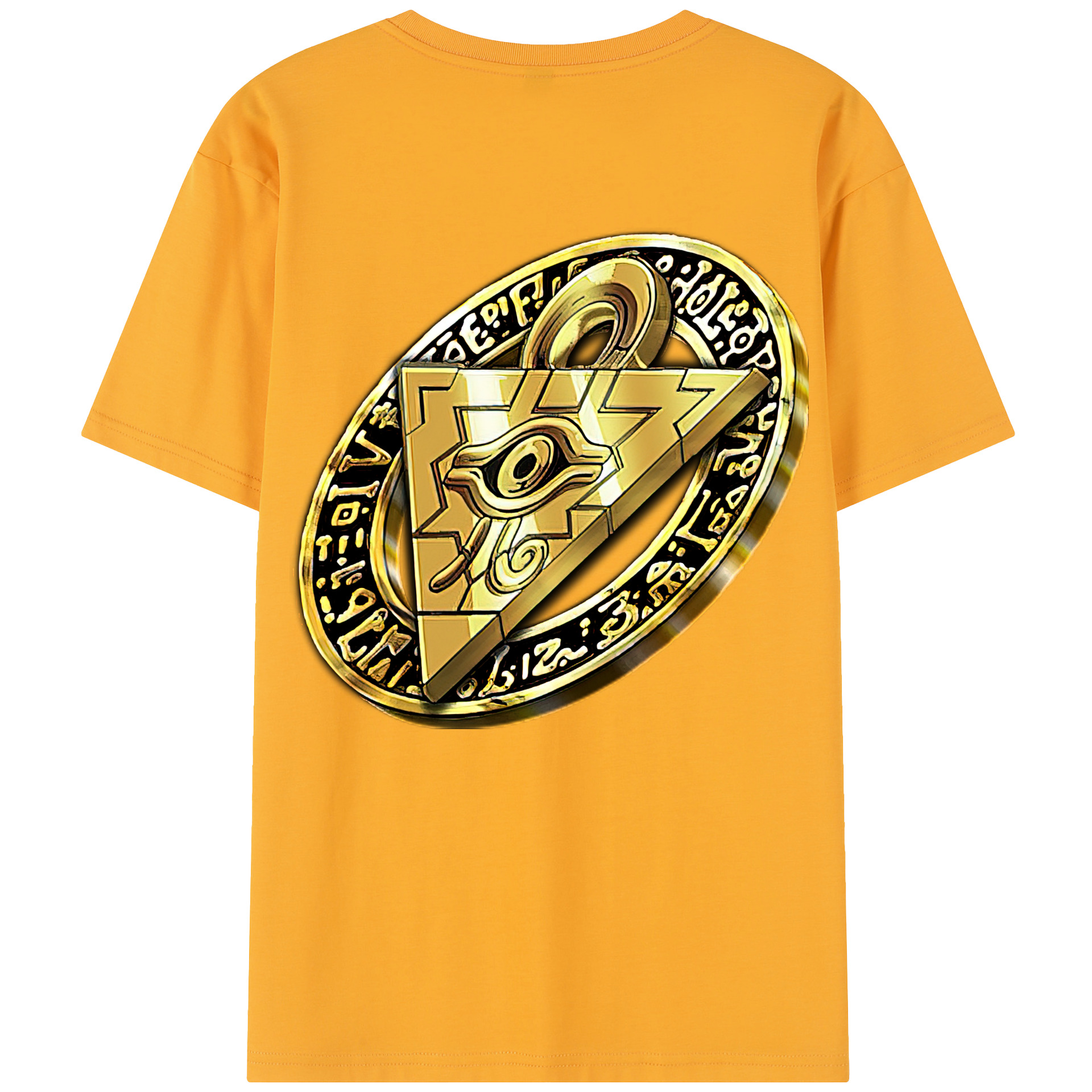 （画像用） 遊☆戯☆王 Yu-Gi-Oh! 綿100％半袖Tシャツ（背面プリント）