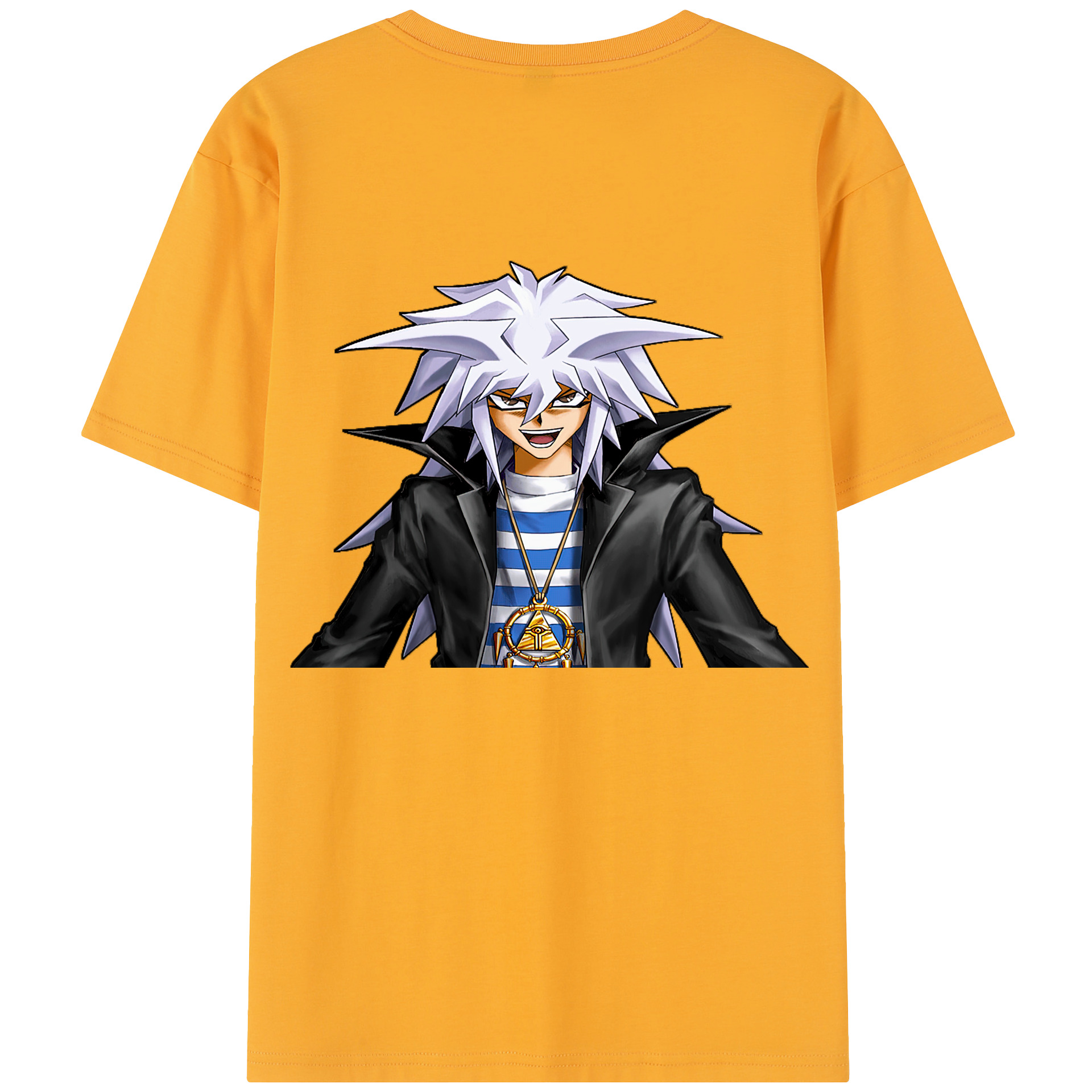 （画像用） 遊☆戯☆王 Yu-Gi-Oh! 綿100％半袖Tシャツ（背面プリント）