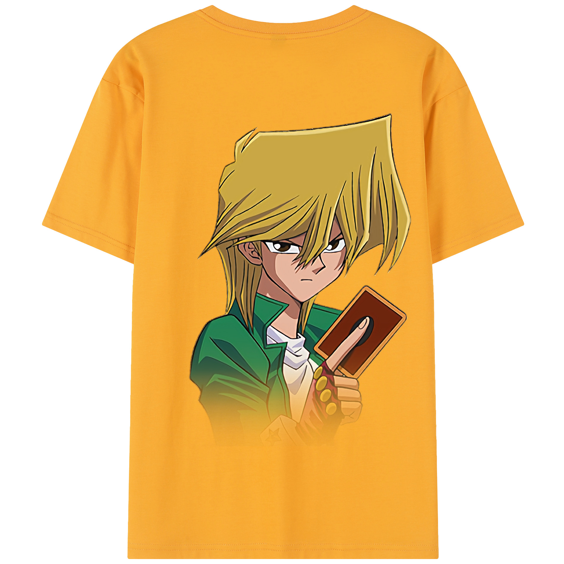 （画像用） 遊☆戯☆王 Yu-Gi-Oh! 綿100％半袖Tシャツ（背面プリント）