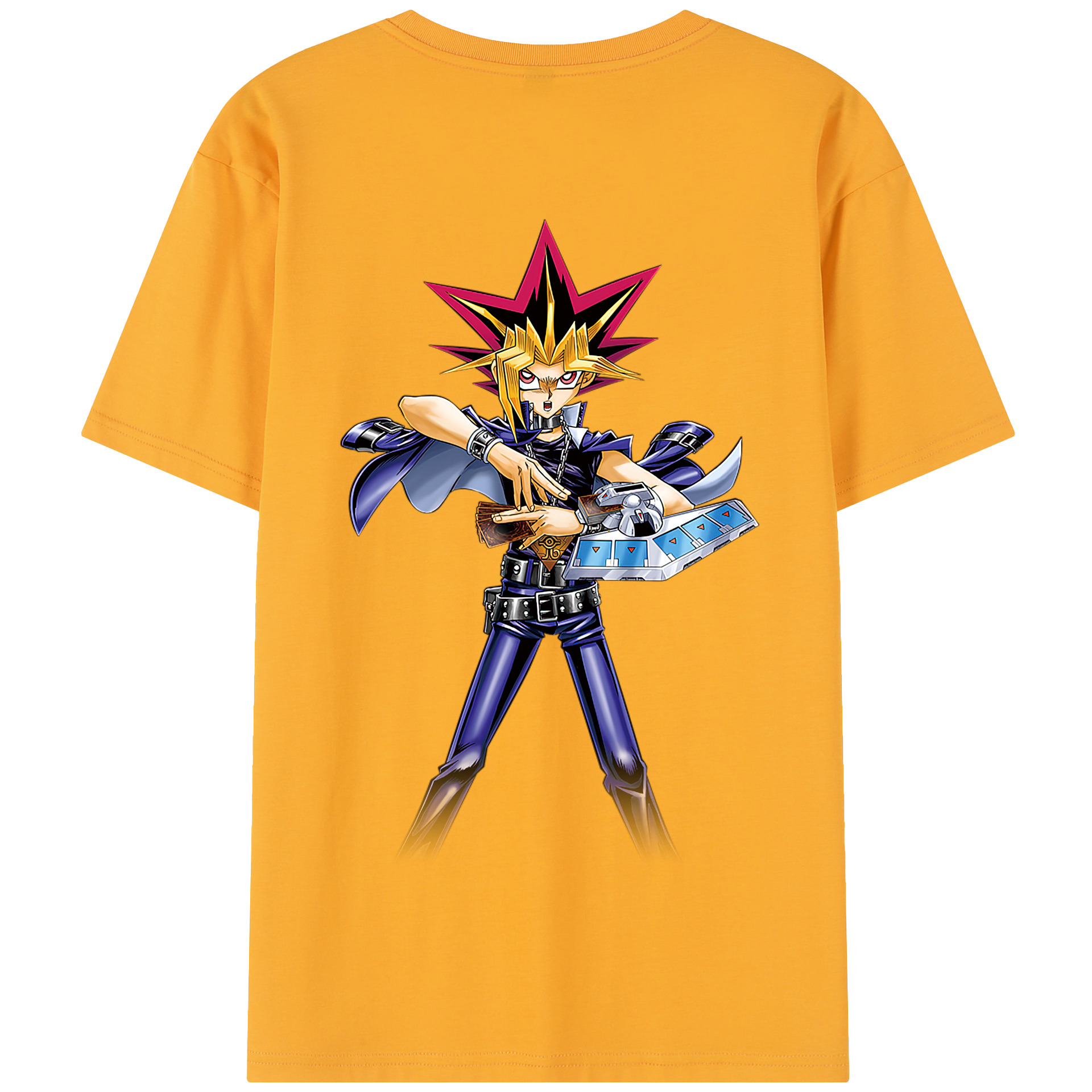 遊☆戯☆王 Yu-Gi-Oh! 綿100％半袖Tシャツ（背面プリント）
