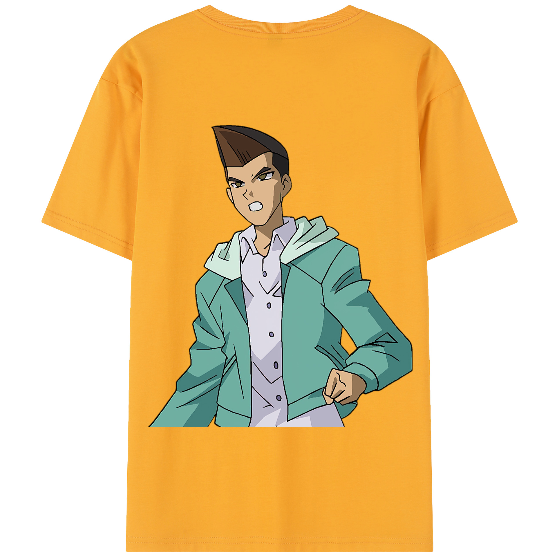 （画像用） 遊☆戯☆王 Yu-Gi-Oh! 綿100％半袖Tシャツ（背面プリント）
