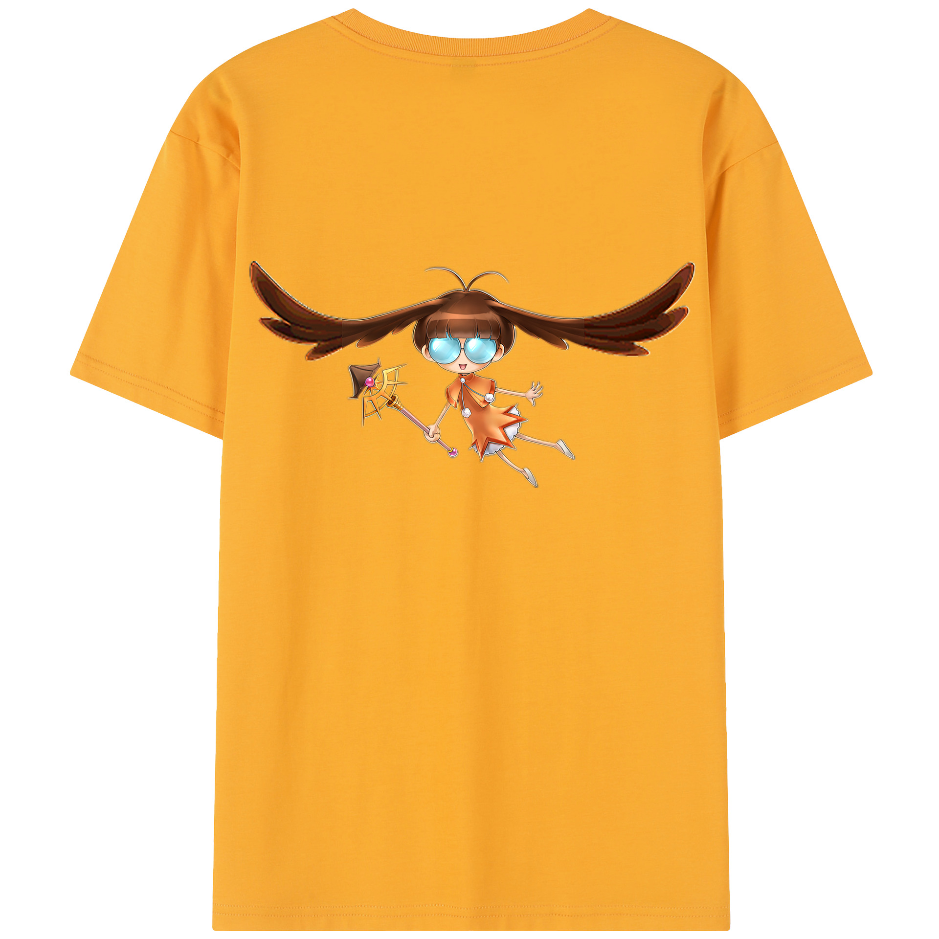 （画像用） 遊☆戯☆王 Yu-Gi-Oh! 綿100％半袖Tシャツ（背面プリント）