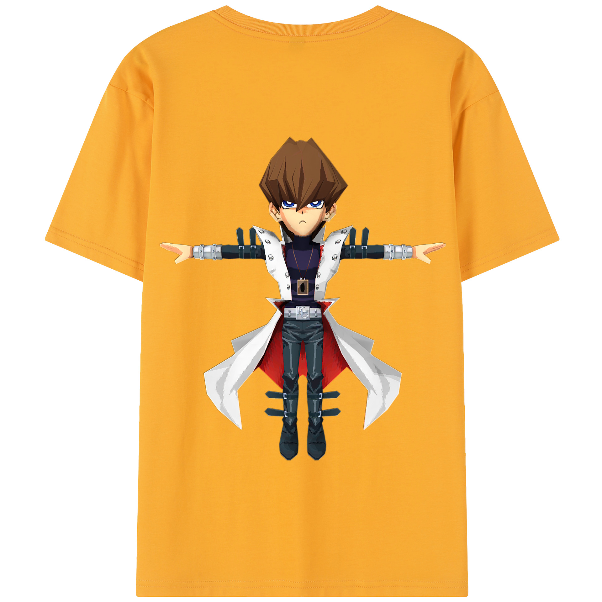 （画像用） 遊☆戯☆王 Yu-Gi-Oh! 綿100％半袖Tシャツ（背面プリント）